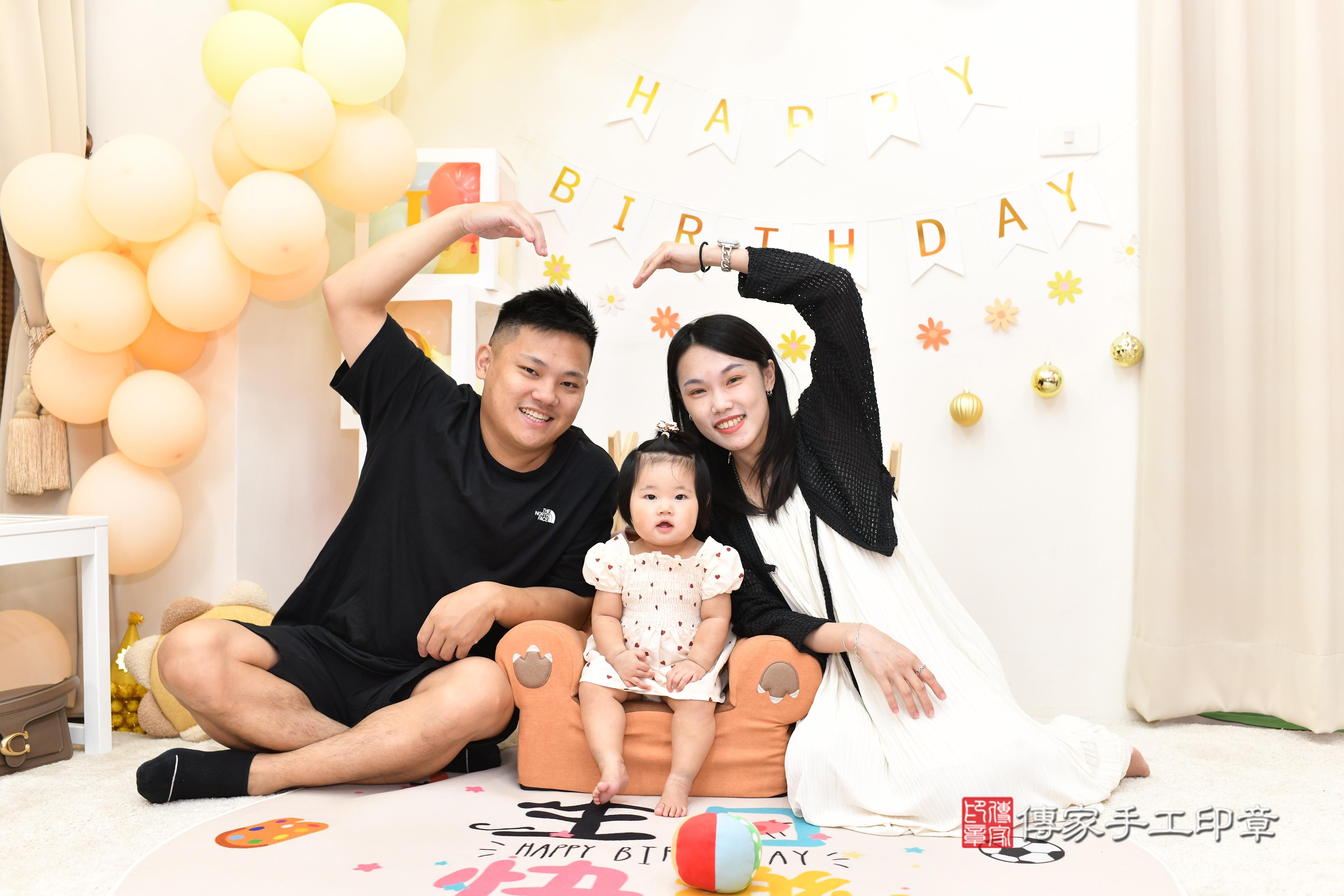 在笑聲與祝福中，紀錄屬於我們的第一個里程碑。高雄市鳳山區靚靚 .....，案例照