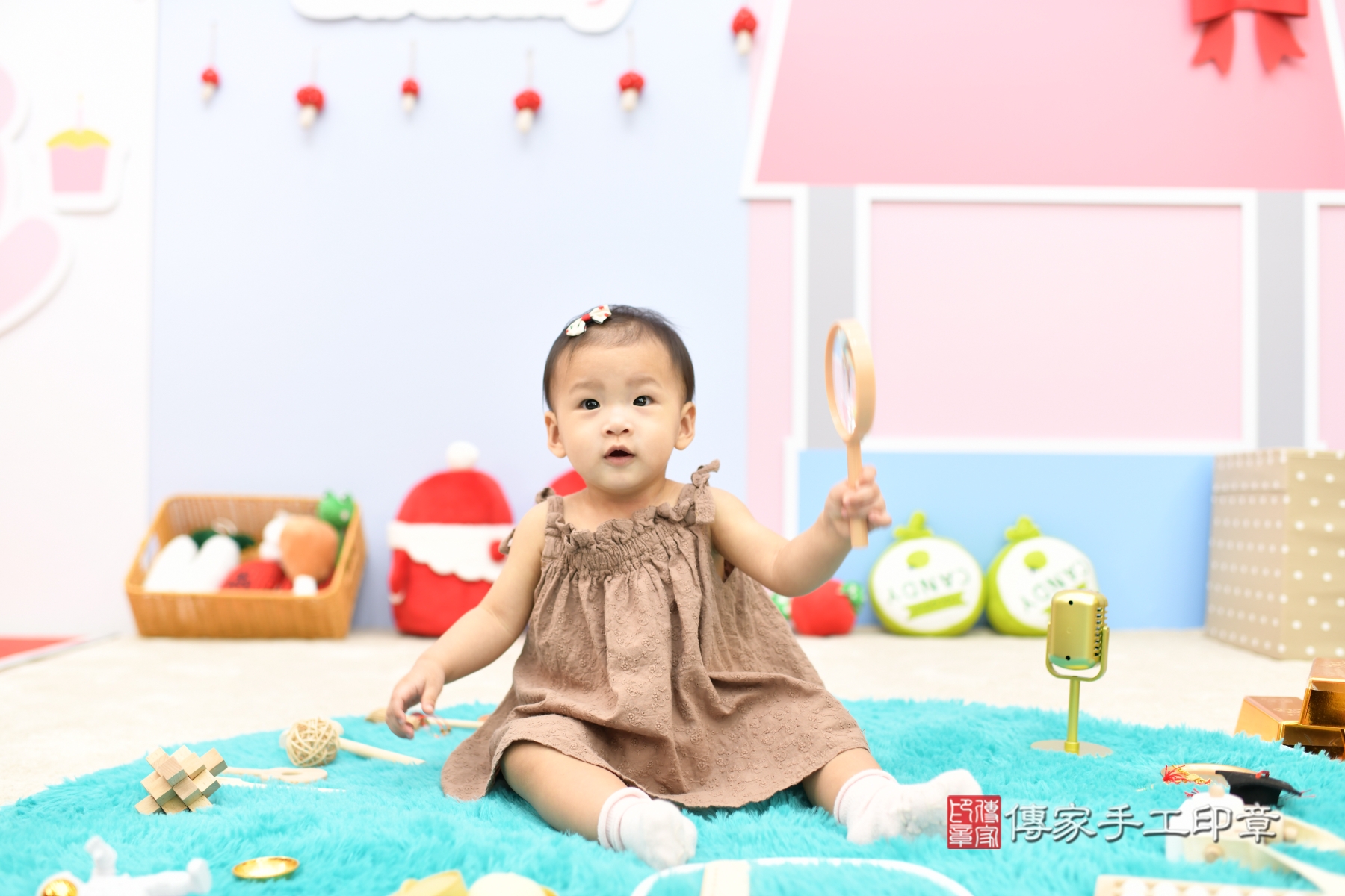 傳家手工印章台北店、抓周