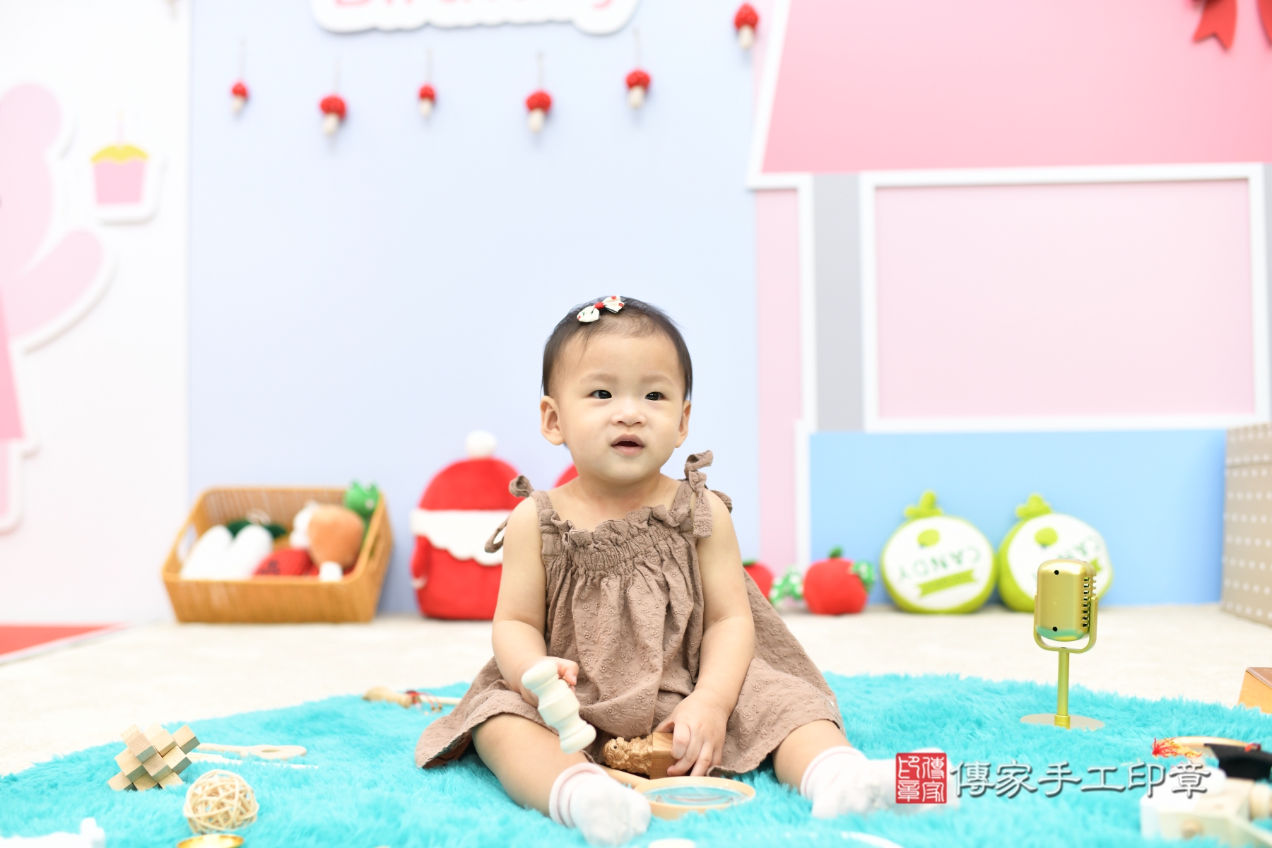 傳家手工印章台北店、抓周