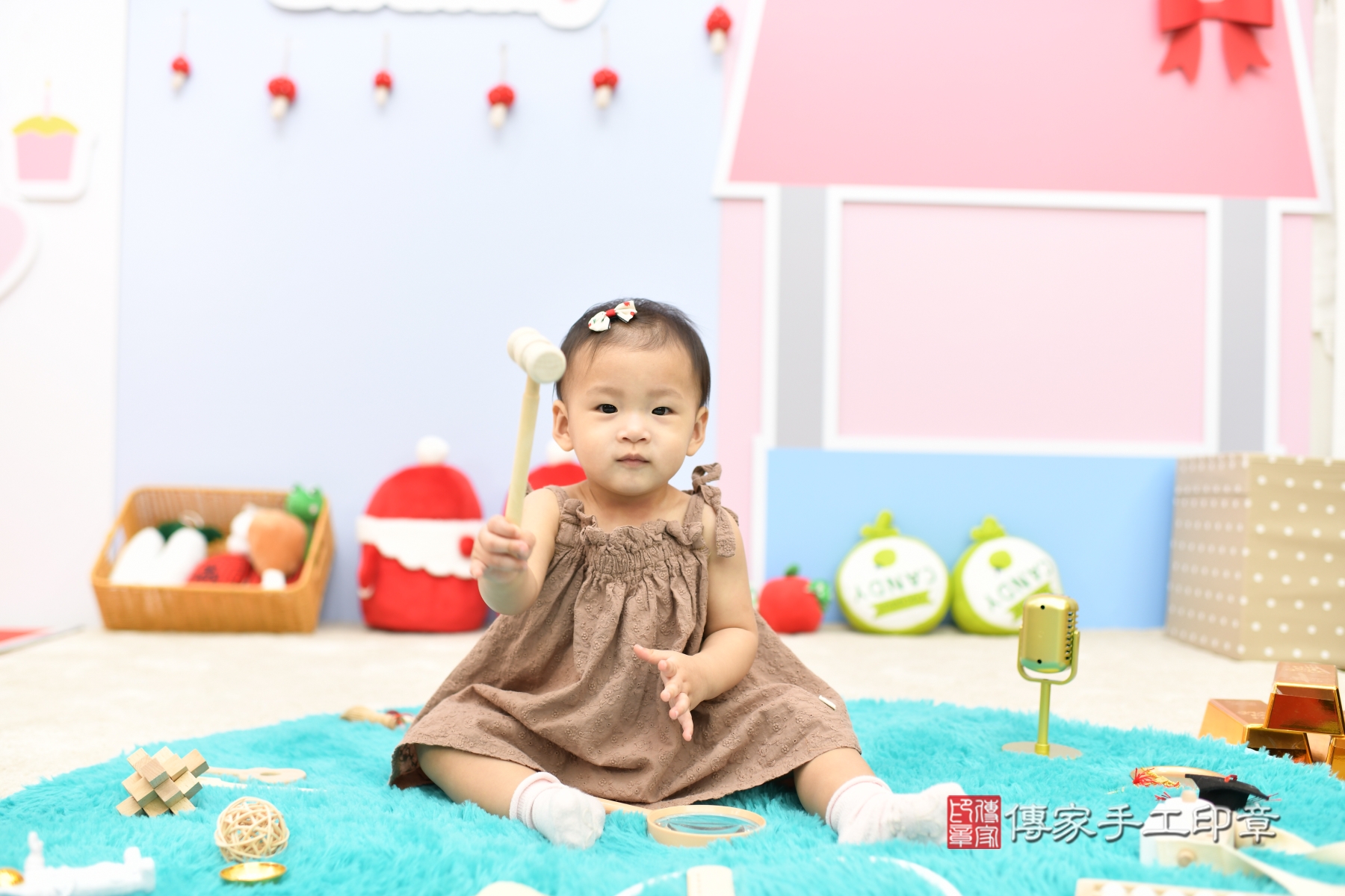 傳家手工印章台北店、抓周