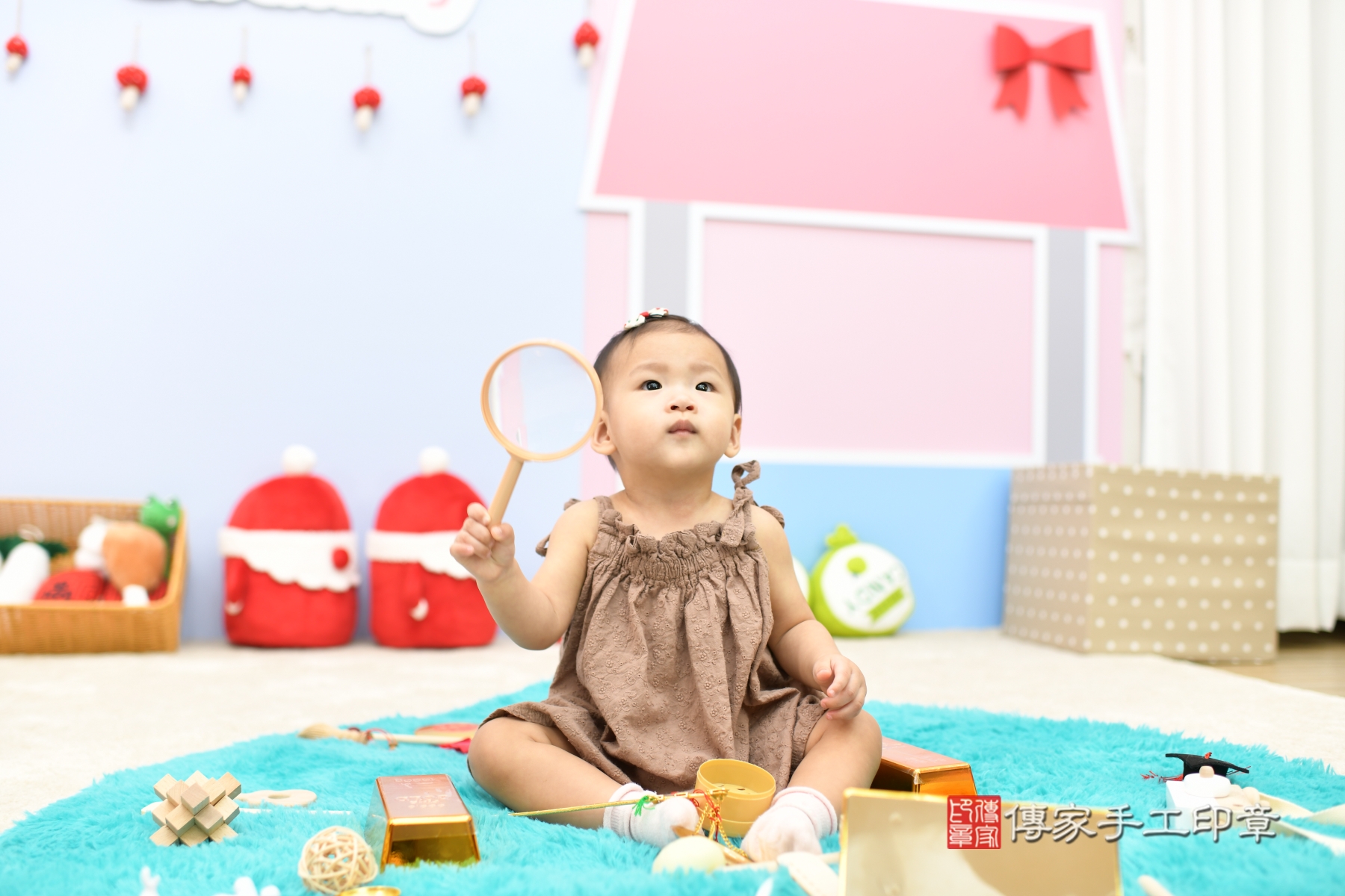 傳家手工印章台北店、抓周