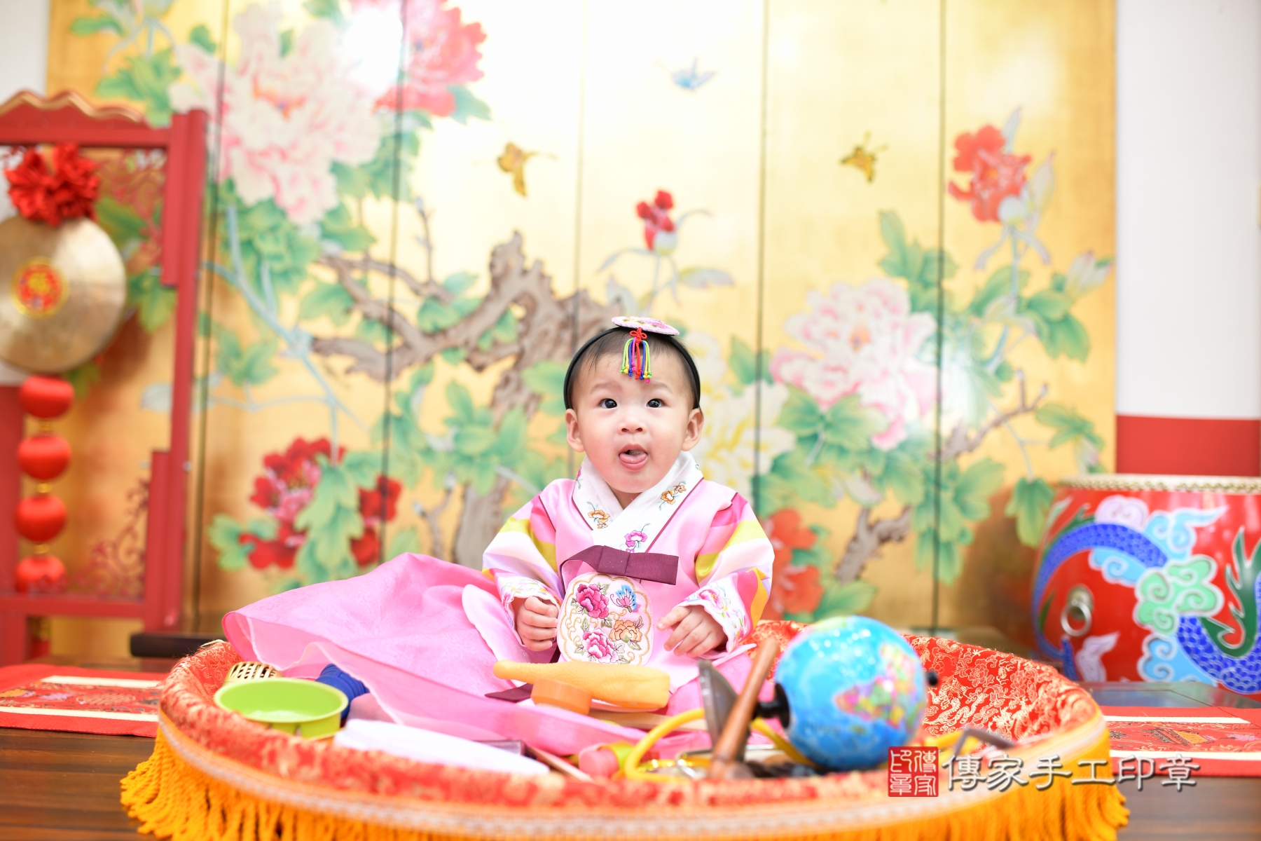 傳家手工印章台北店、抓周