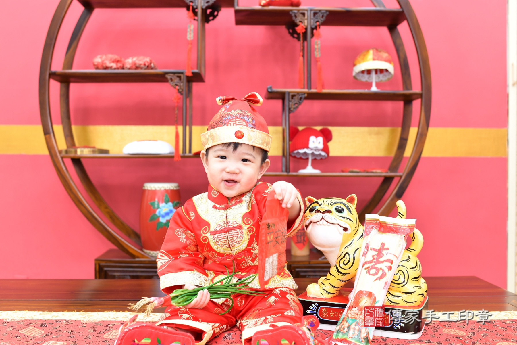 傳家手工印章台北店、抓周