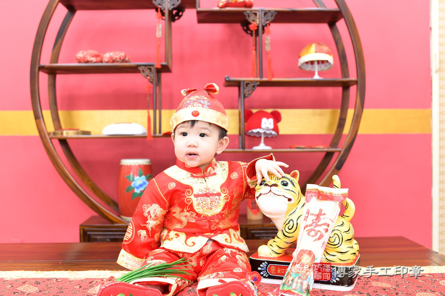 傳家手工印章台北店、抓周