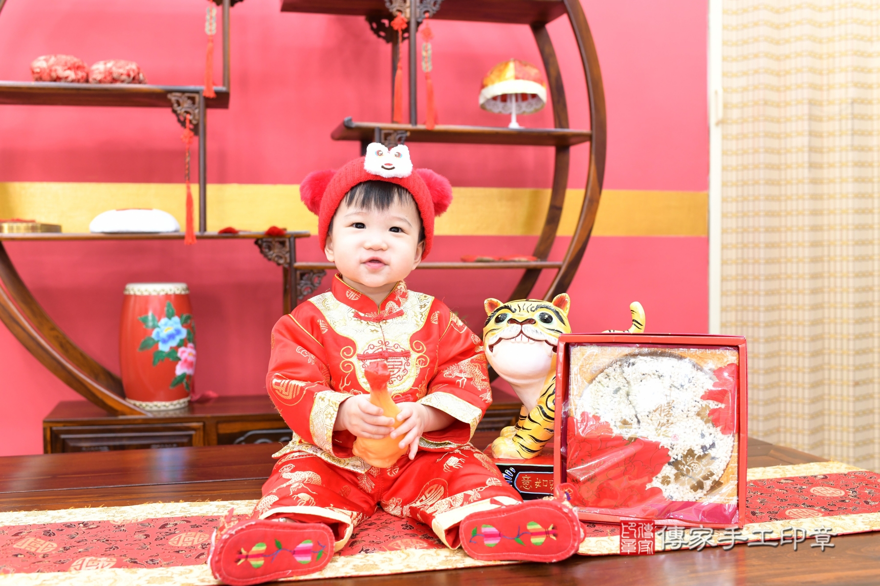 傳家手工印章台北店、抓周