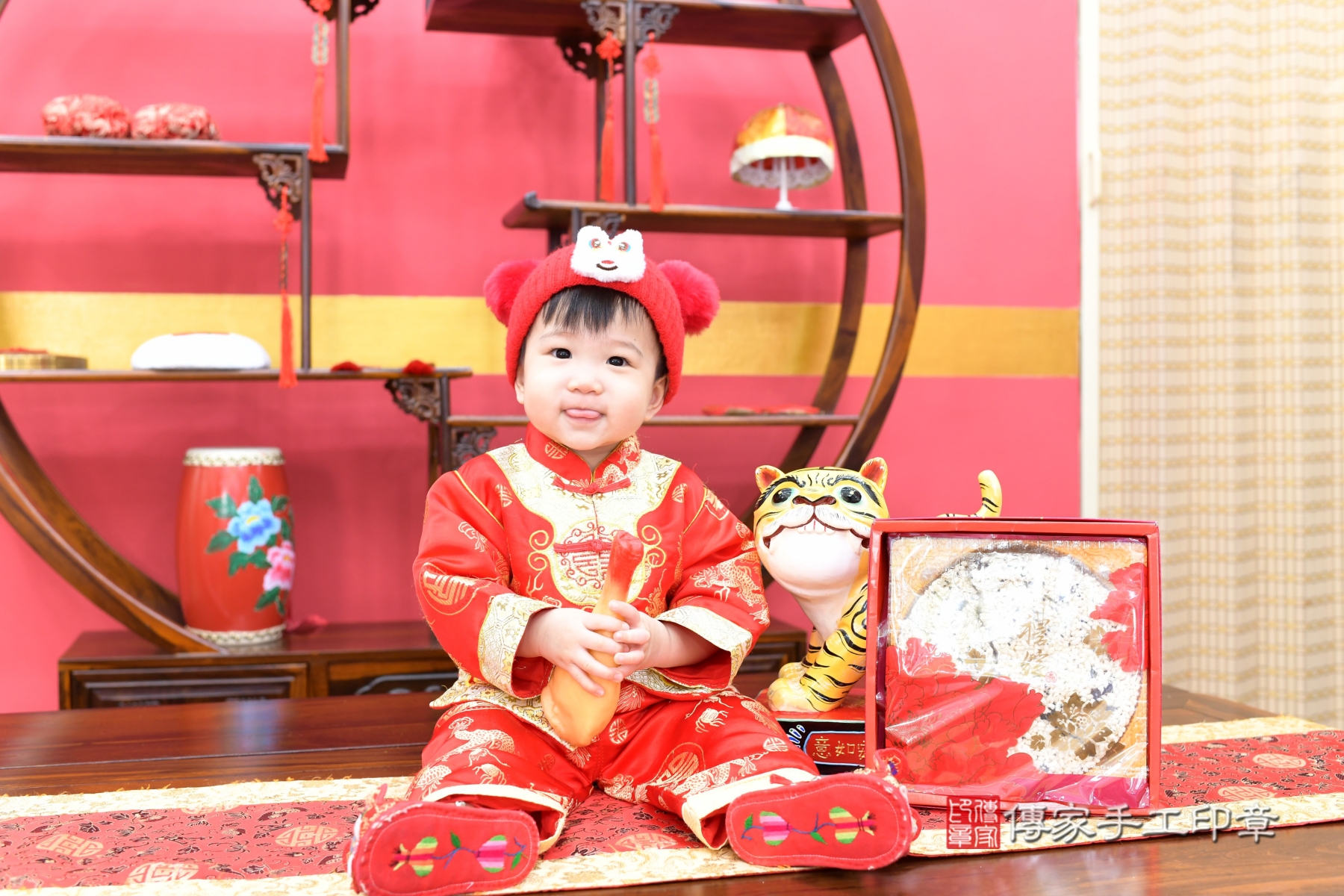 傳家手工印章台北店、抓周