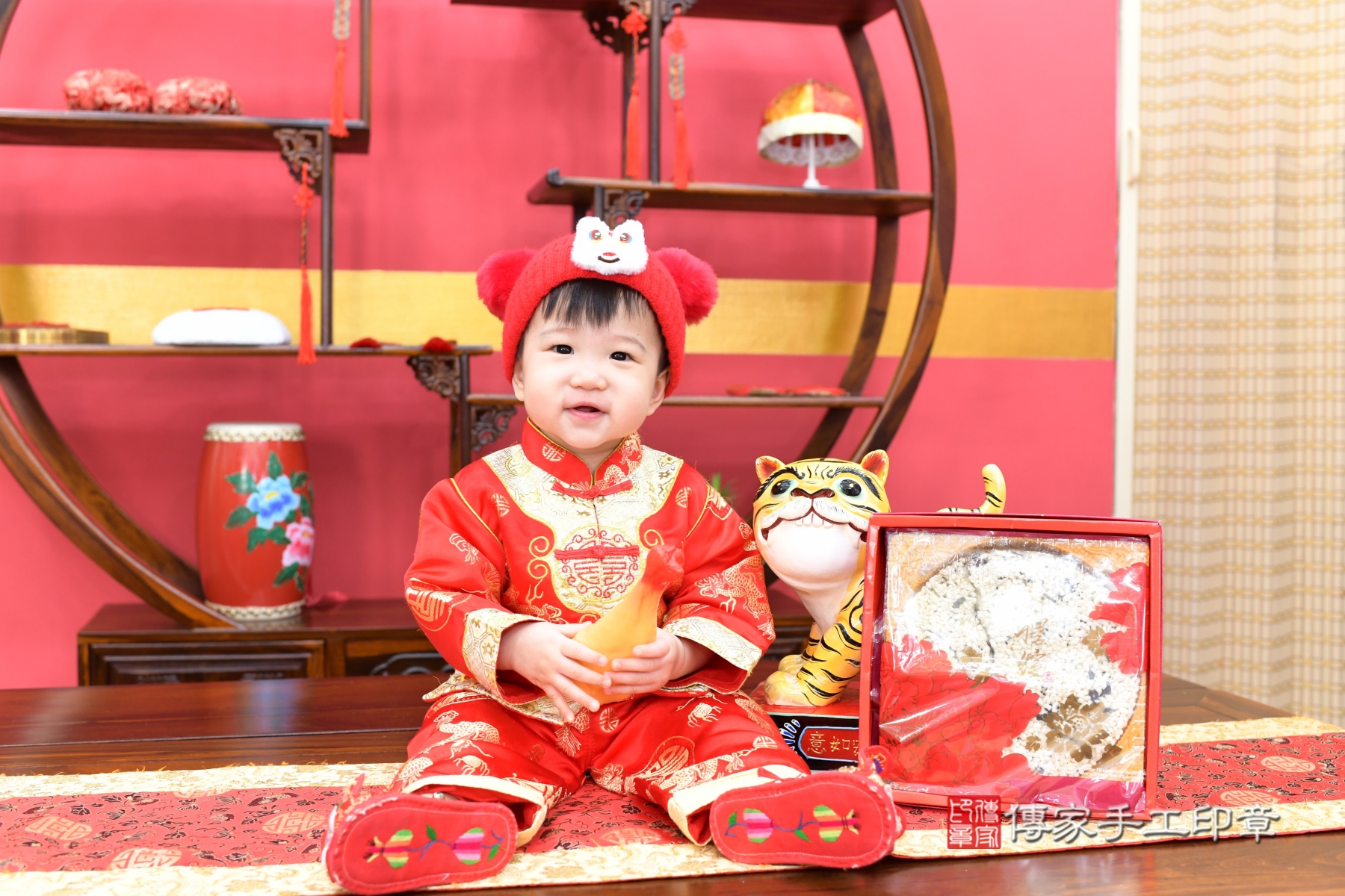 傳家手工印章台北店、抓周