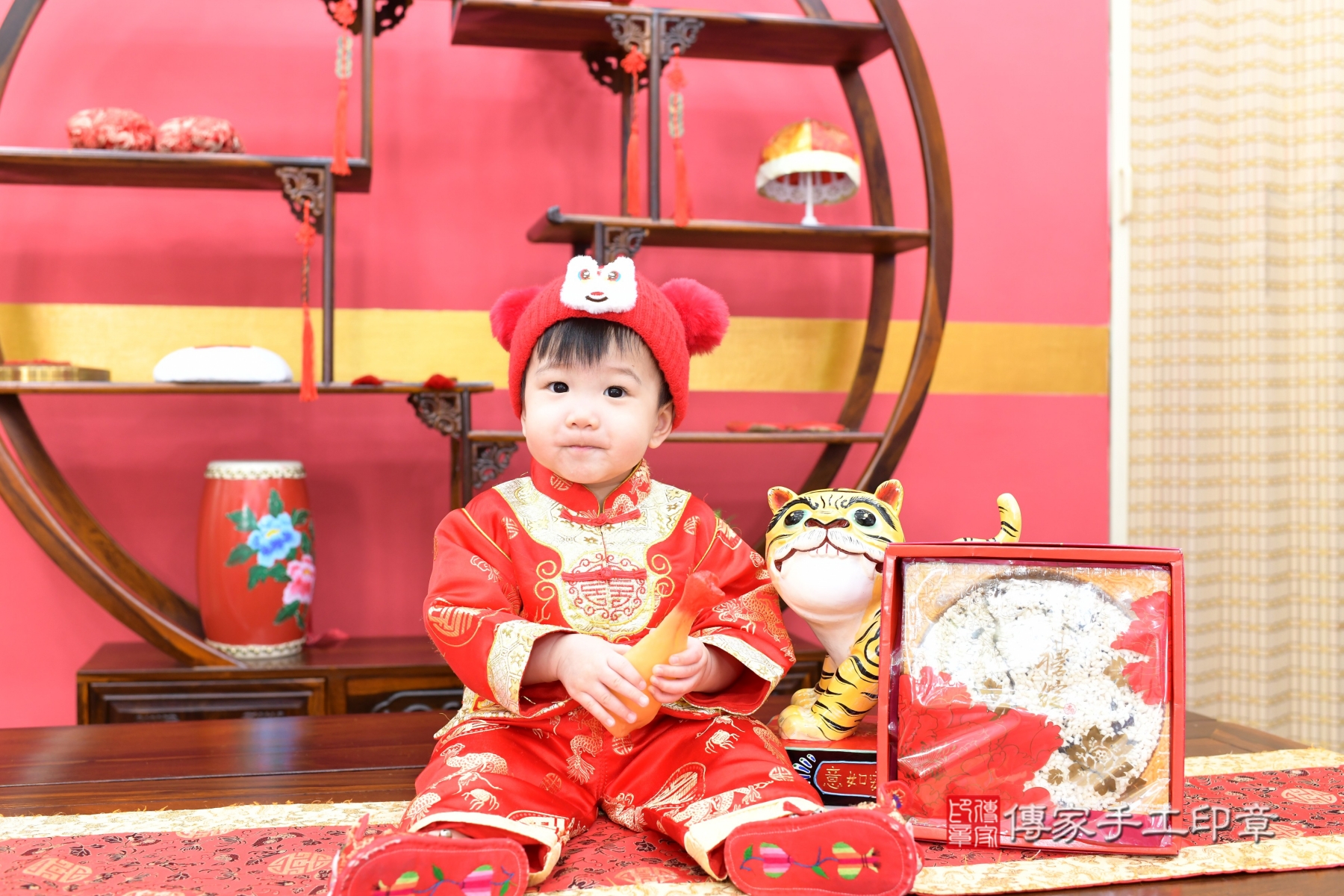 傳家手工印章台北店、抓周