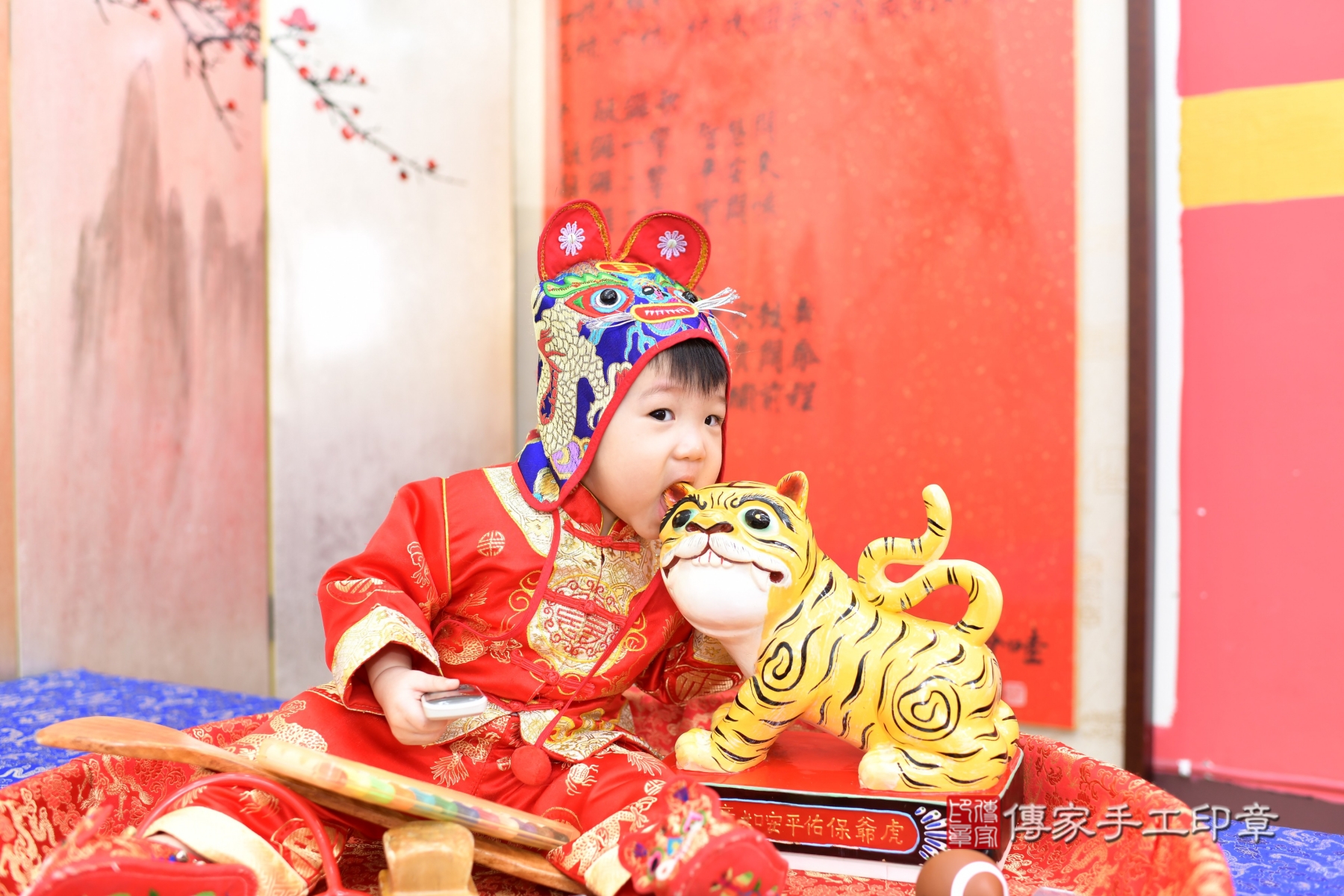 傳家手工印章台北店、抓周