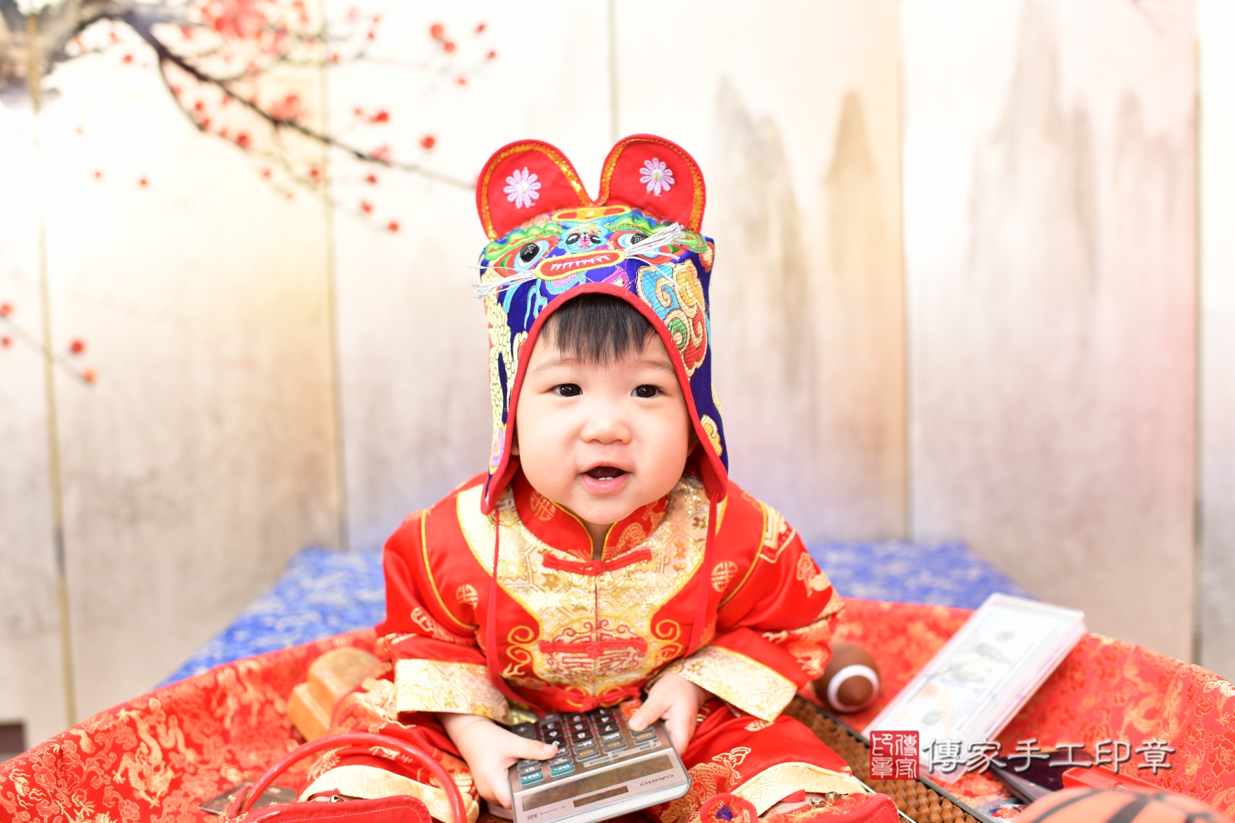 傳家手工印章台北店、抓周