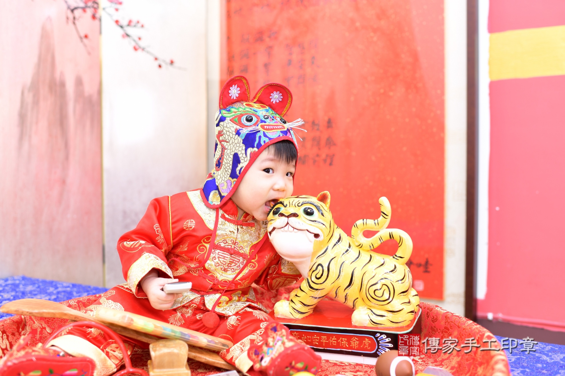 傳家手工印章台北店、抓周