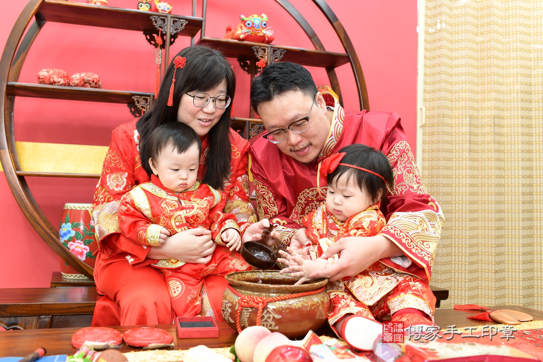 傳家手工印章新北店、抓周