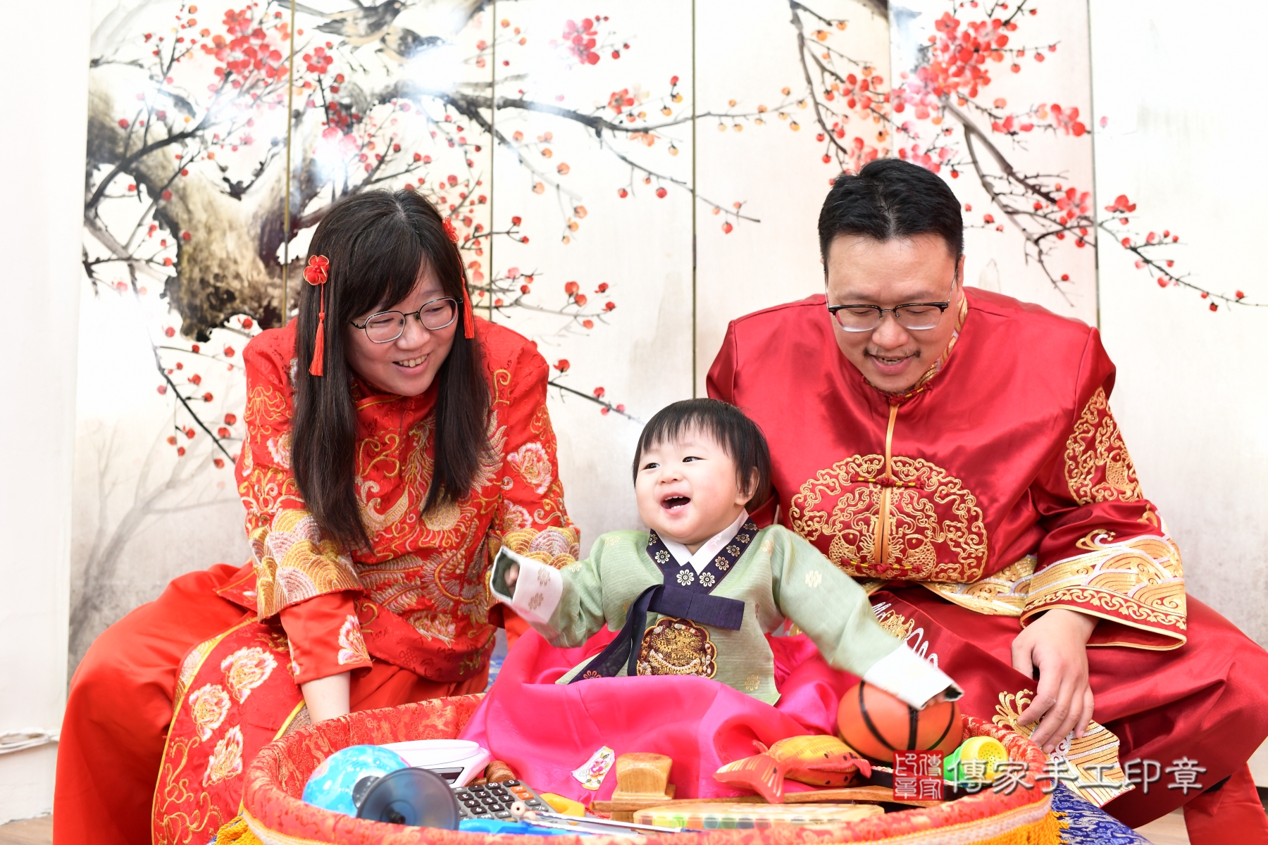 傳家手工印章新北店、抓周