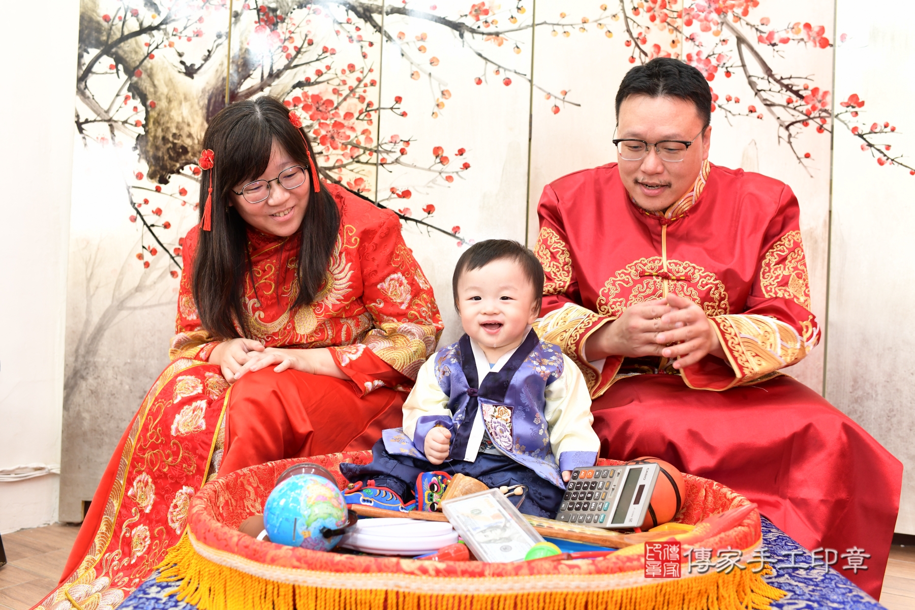 傳家手工印章新北店、抓周