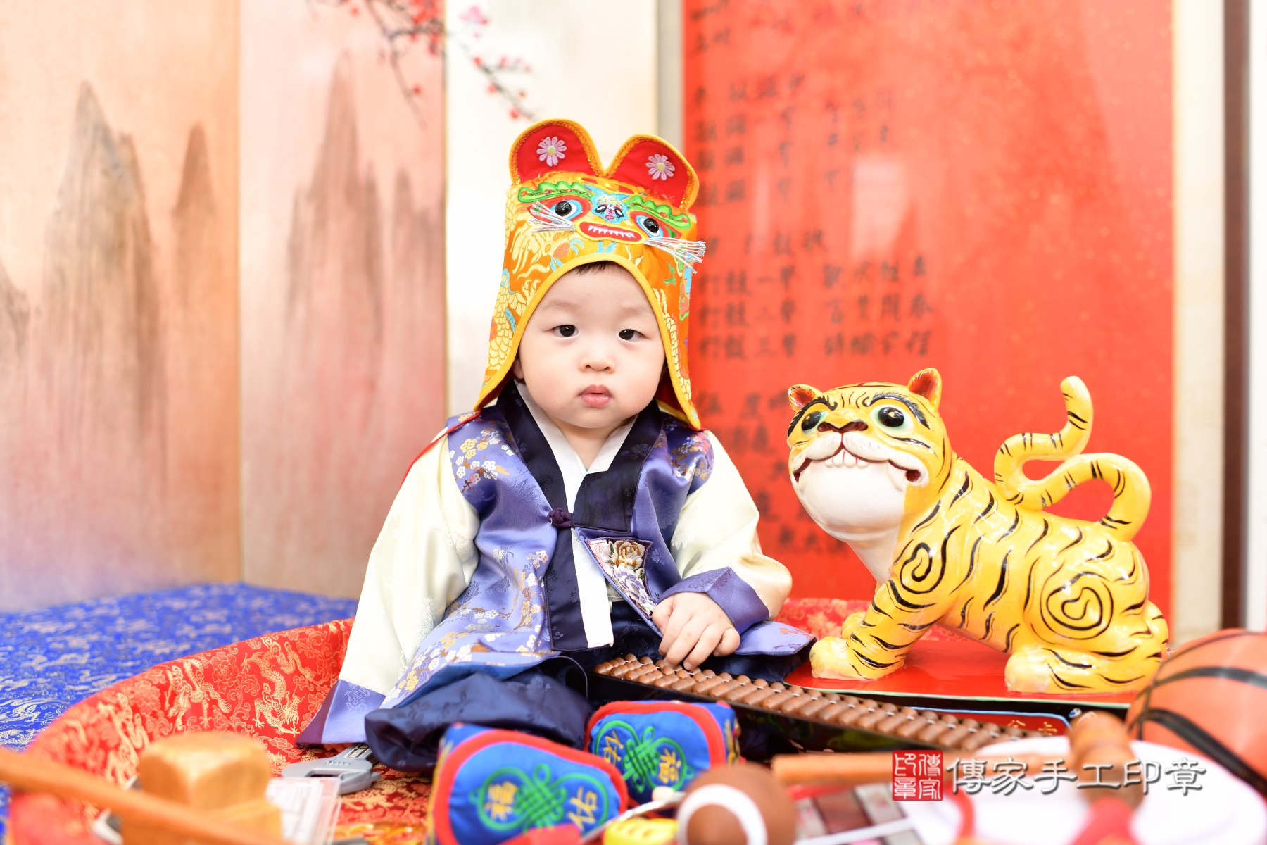 傳家手工印章新北店、抓周