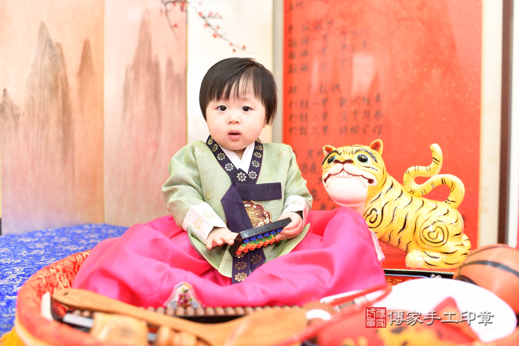 傳家手工印章新北店、抓周
