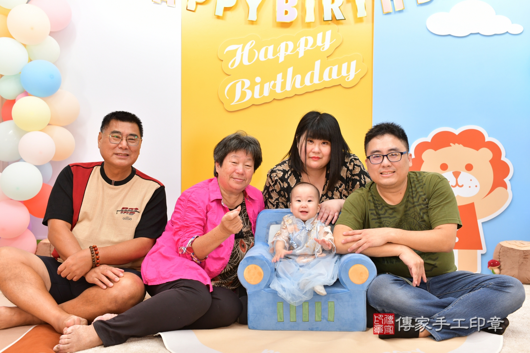 傳家手工印章台中店、抓周