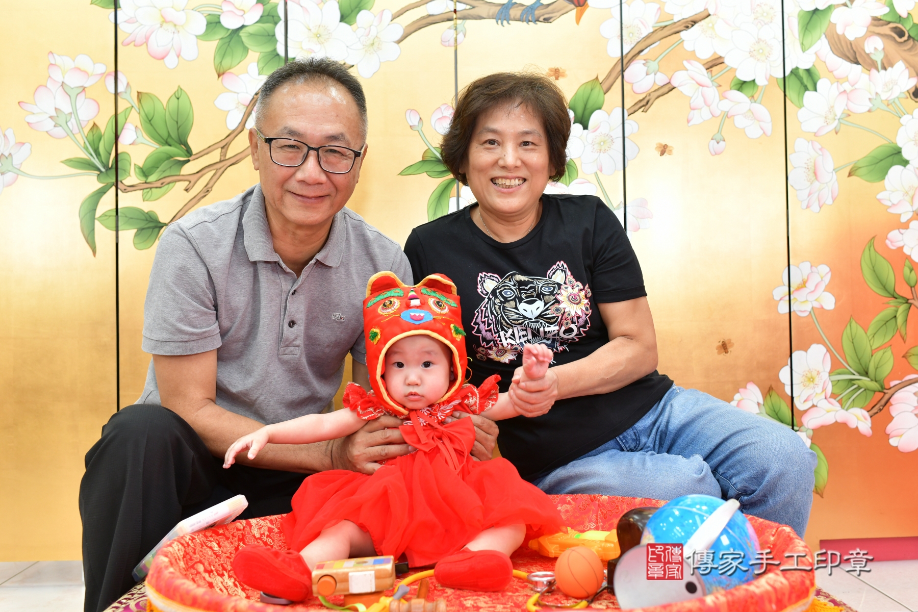 傳家手工印章台中店、抓周