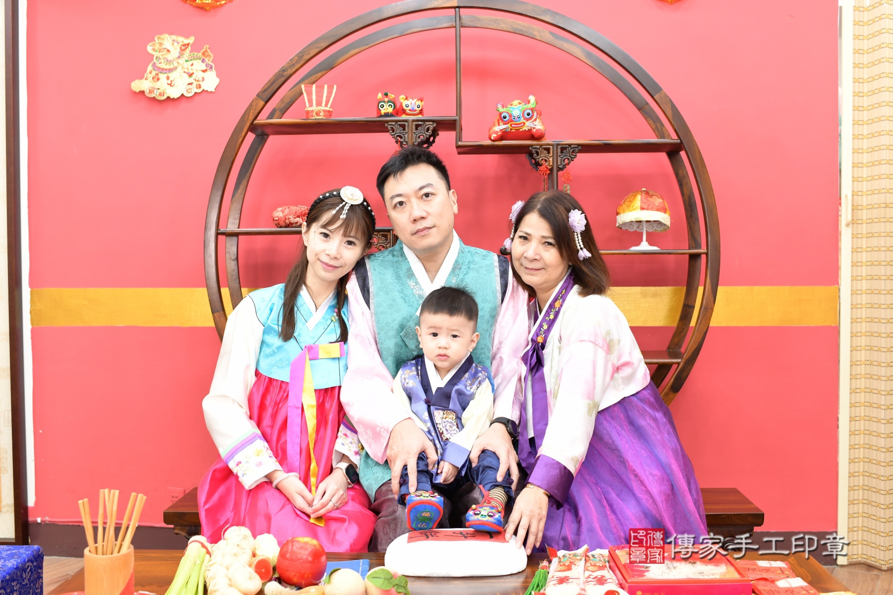 傳家手工印章新北店、抓周