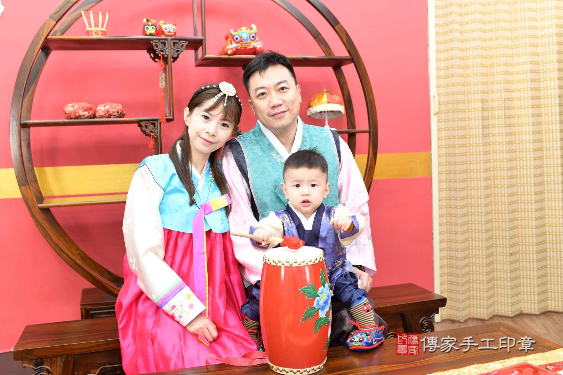 傳家手工印章新北店、抓周
