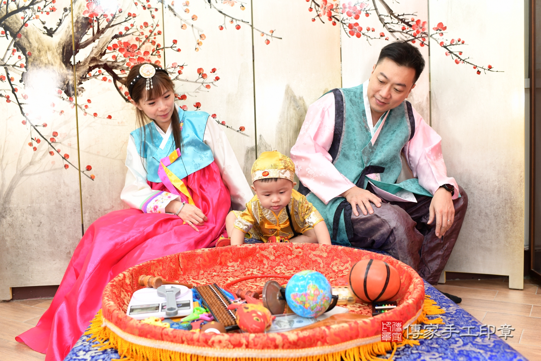 傳家手工印章新北店、抓周