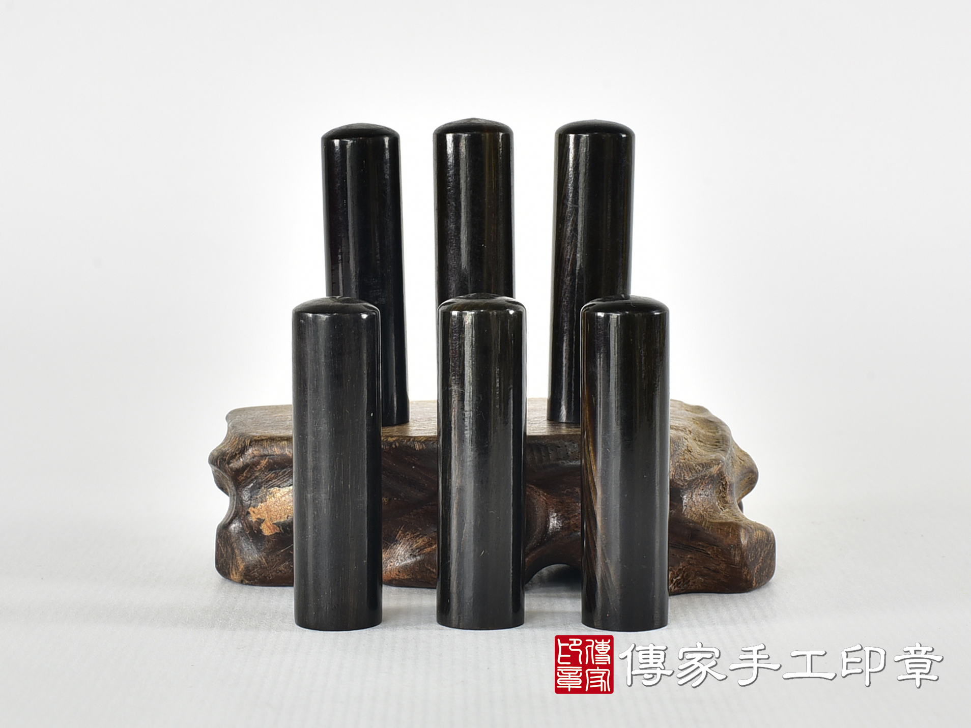 壓克力印章-仿黑牛角系列 (4分方章+圓章-1.2公分,高度4.5公分) 2.jpg