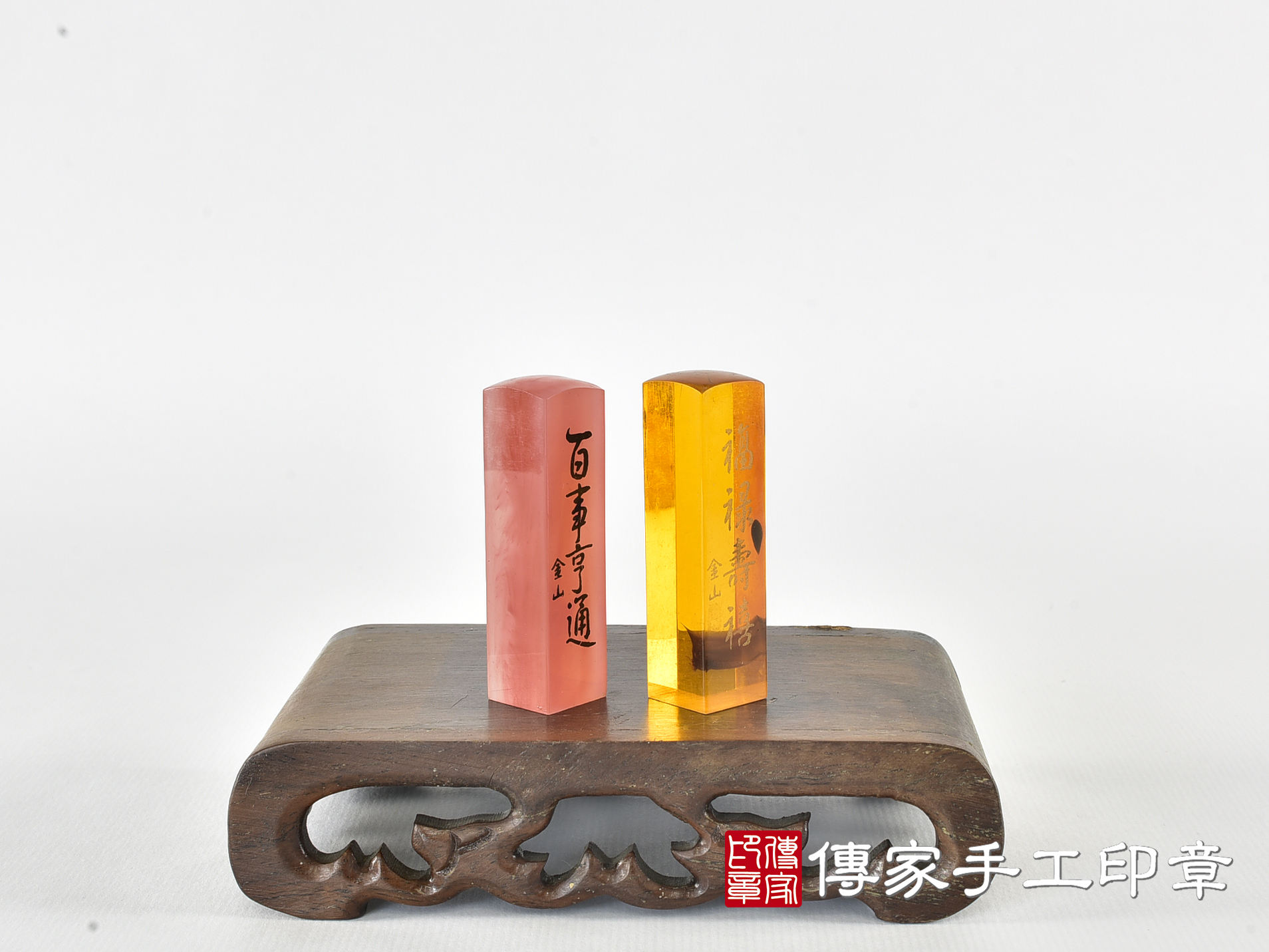 透明壓克力印章-百事亨通、福祿壽禧 (5分方章-1.5公分,高度6公分) 4.jpg