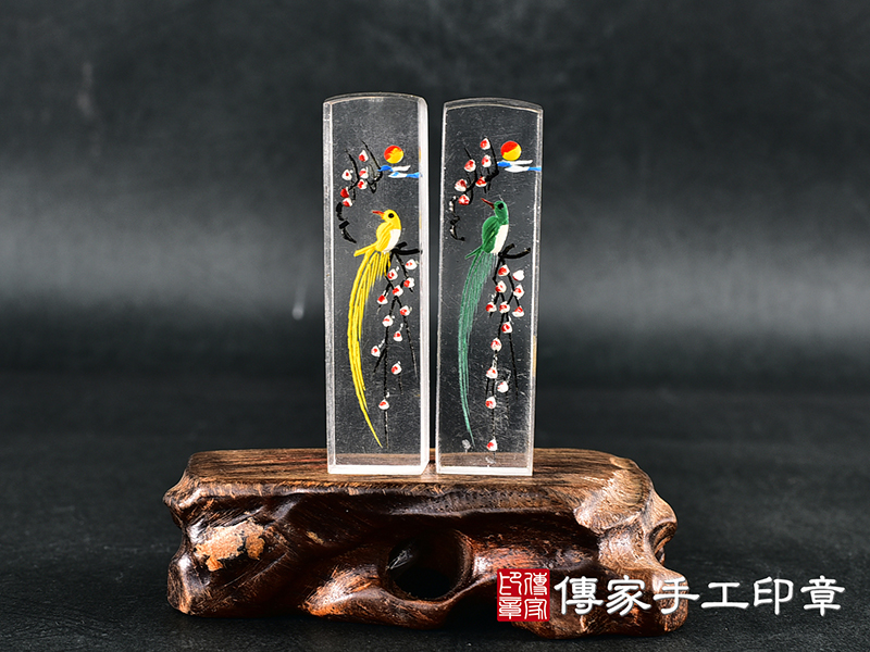 透明壓克力印章-鳥 (5分方章-1.5公分,高度6公分) 1.jpg