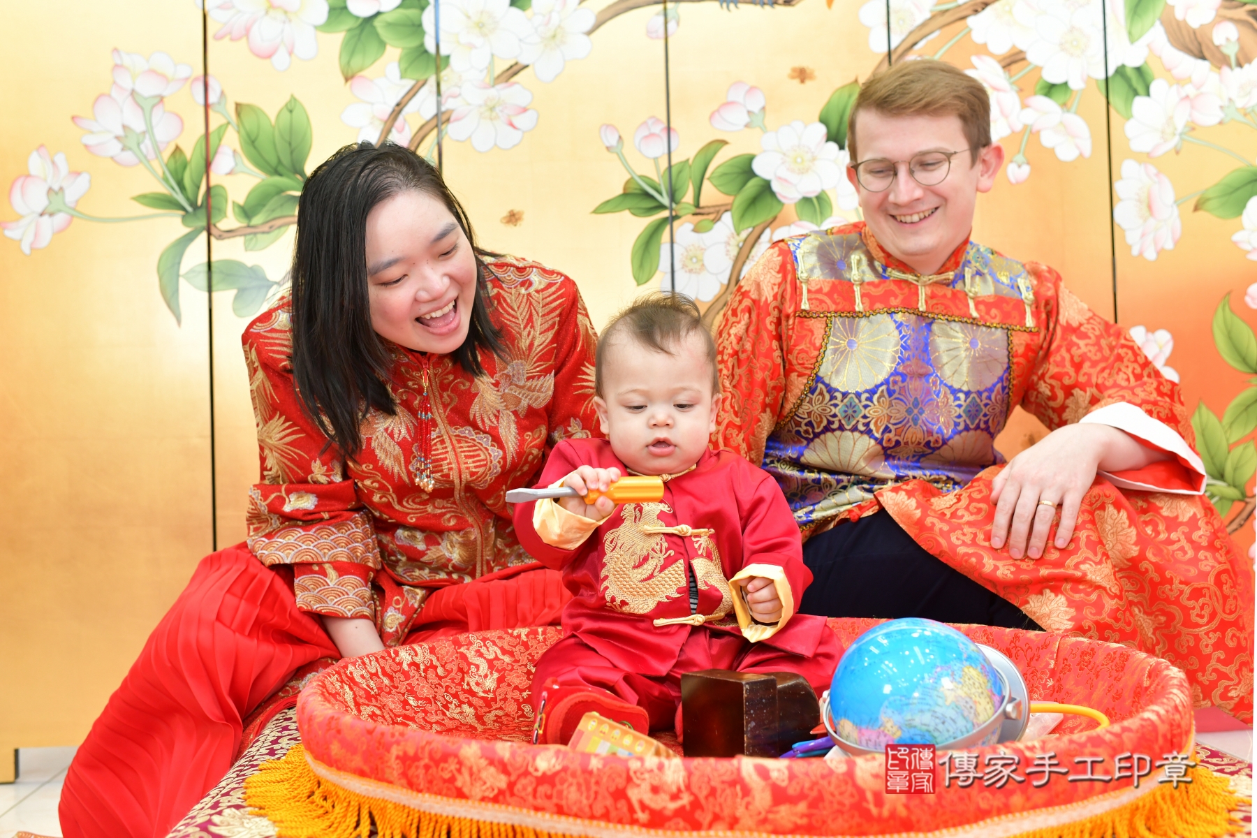 傳家手工印章台中店、抓周