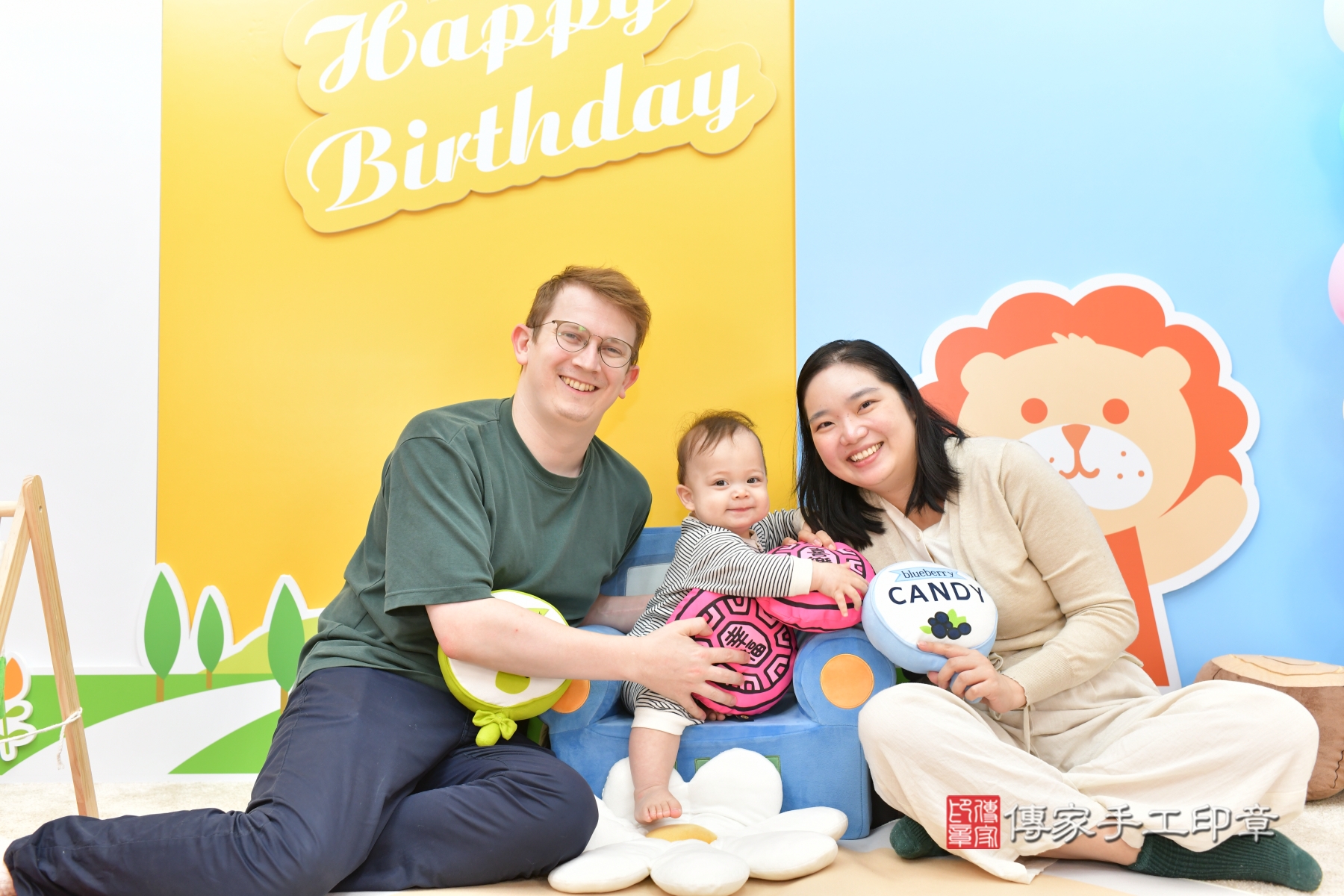 傳家手工印章台中店、抓周