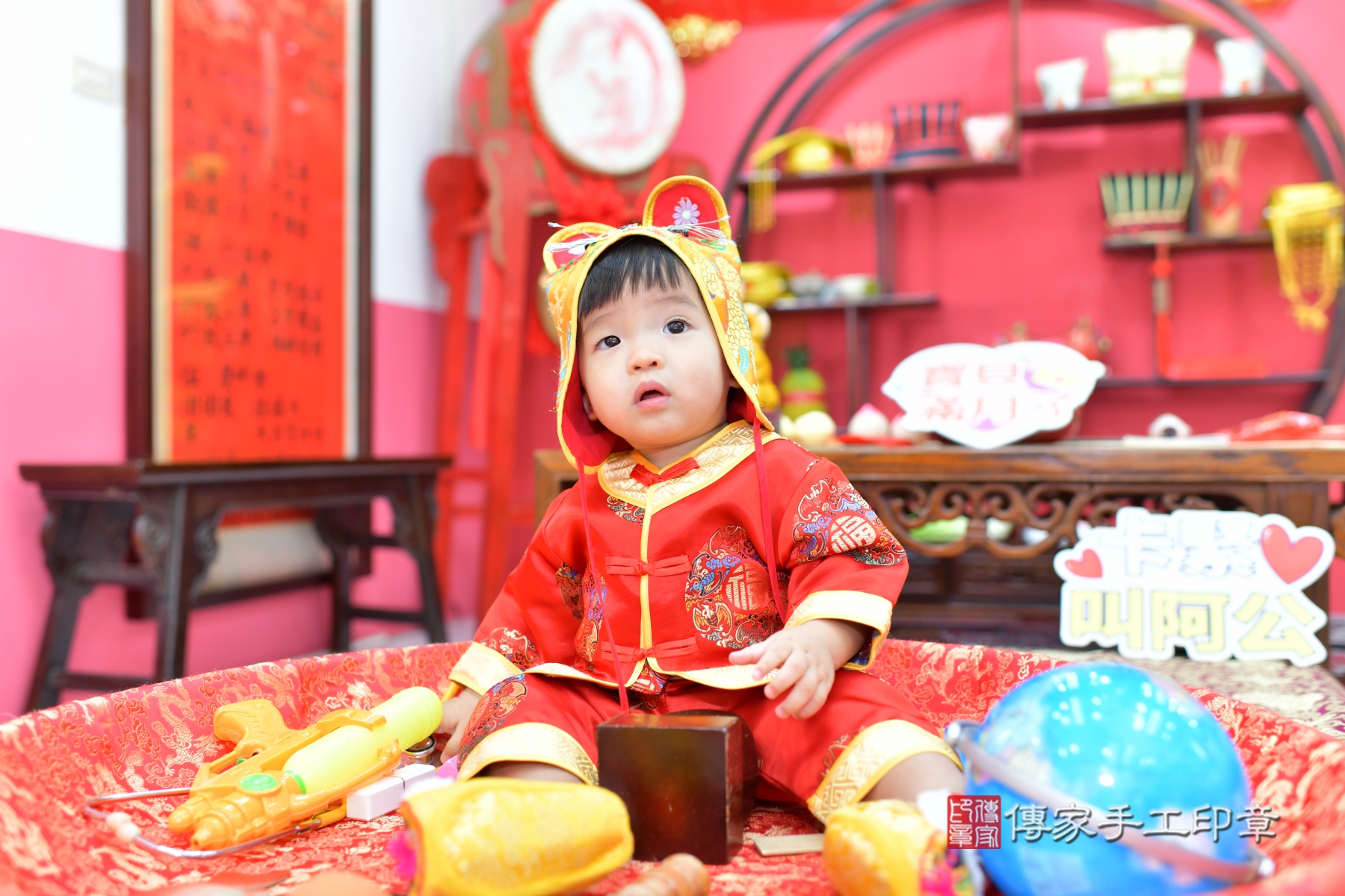 傳家手工印章台中店、抓周