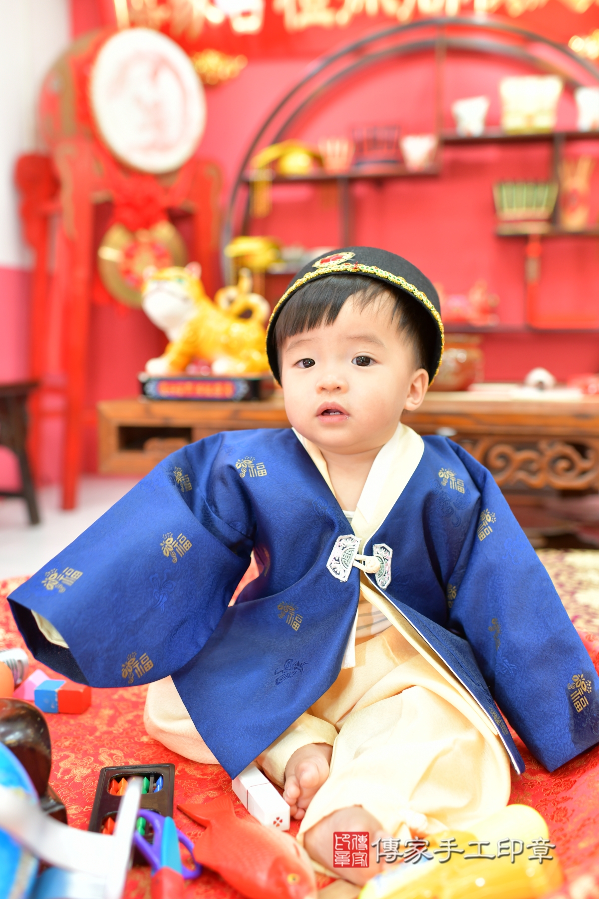 傳家手工印章台中店、抓周