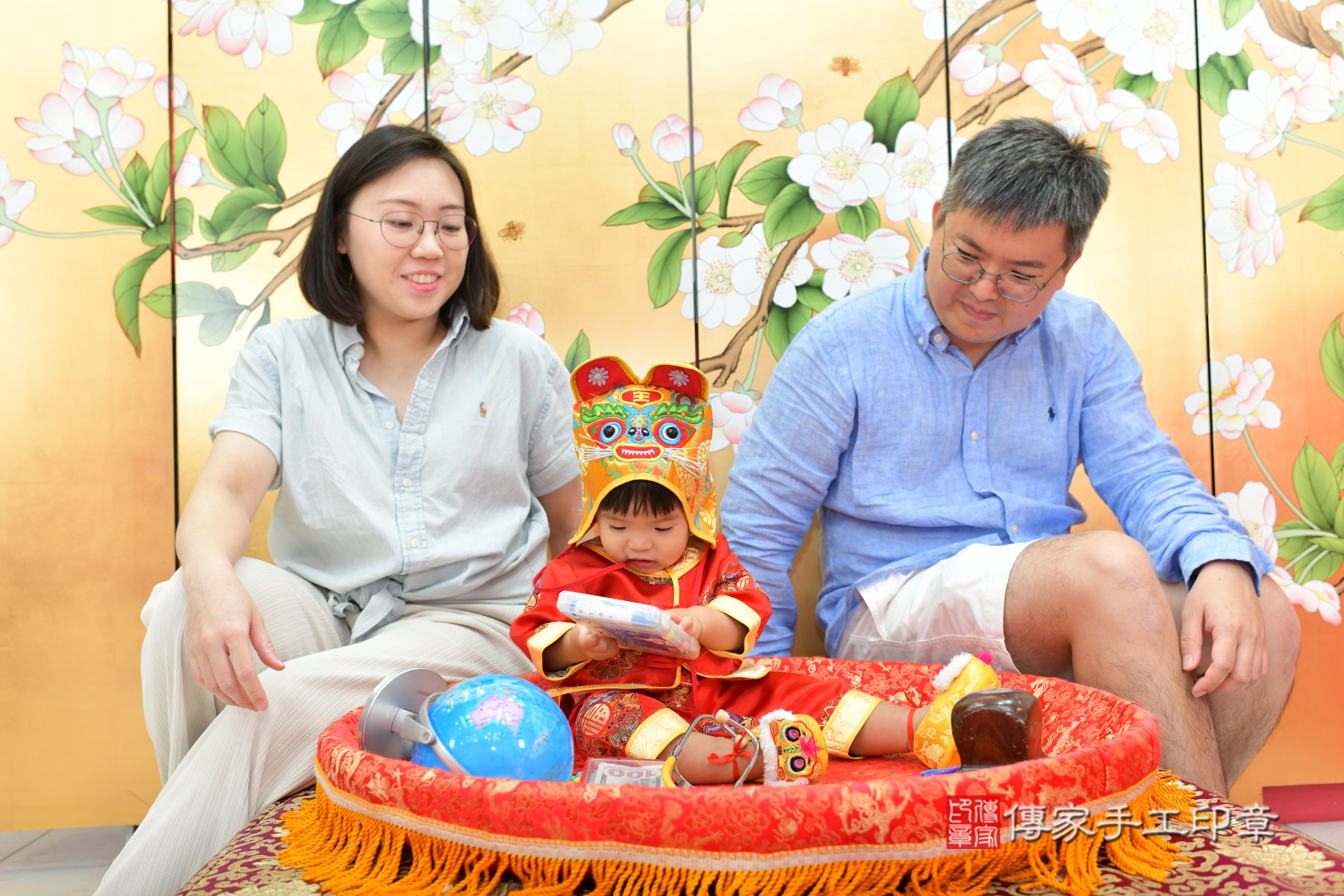 傳家手工印章台中店、抓周