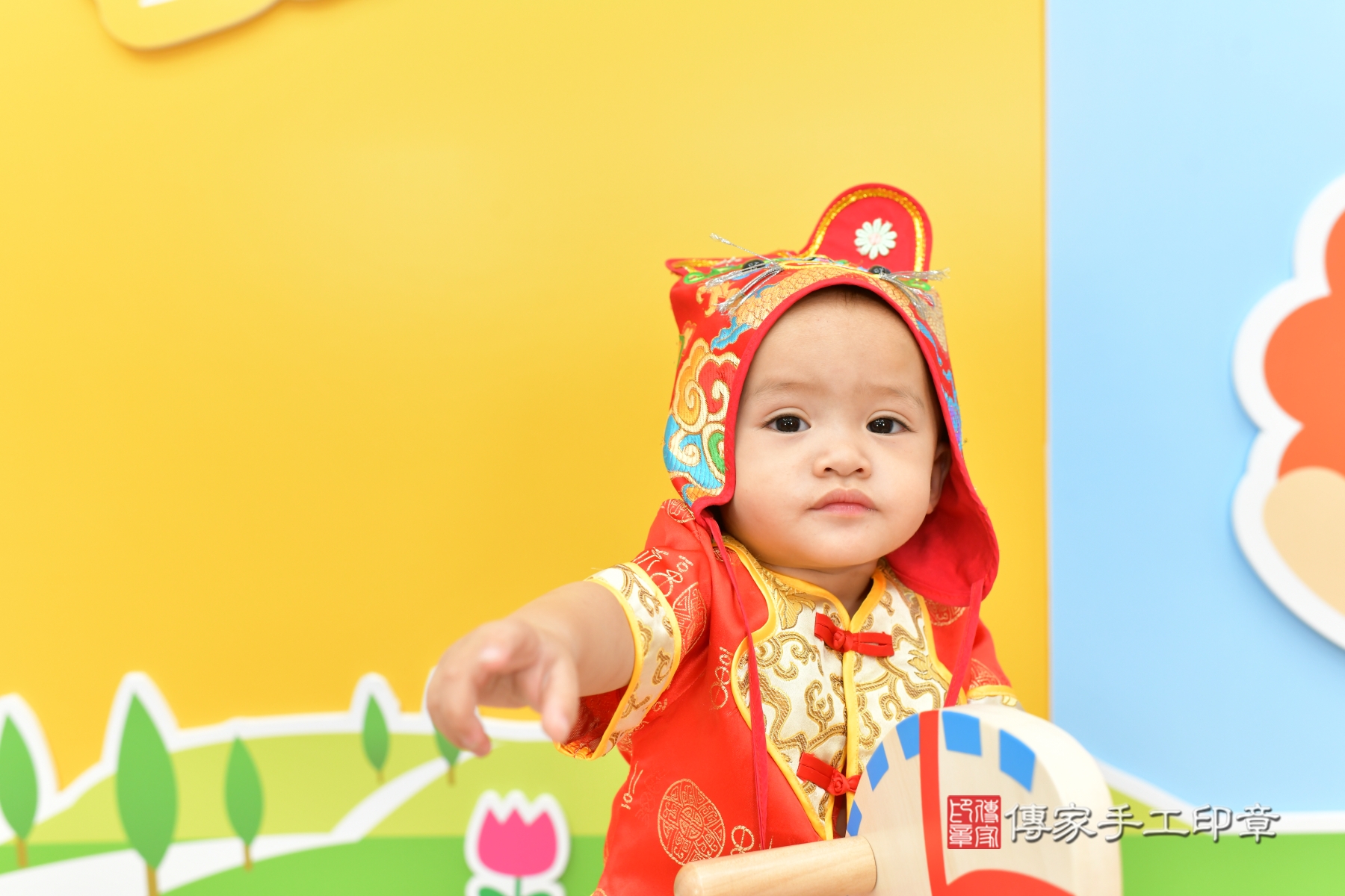 傳家手工印章台中店、抓周