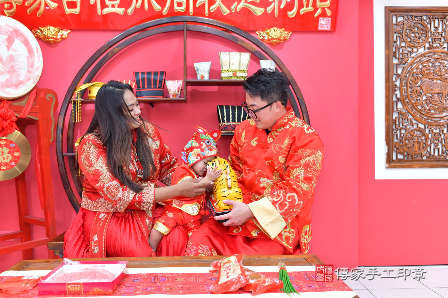 傳家手工印章台中店、抓周