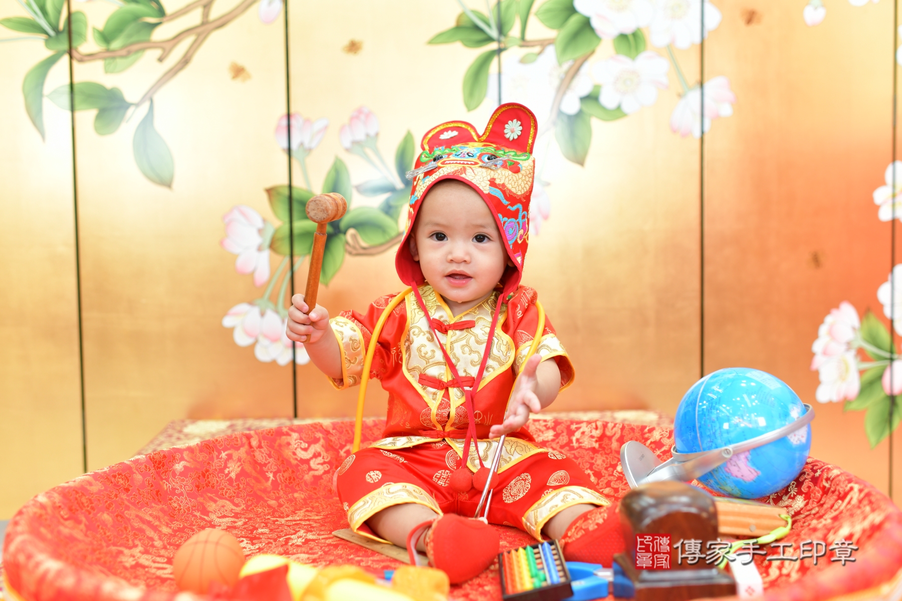 傳家手工印章台中店、抓周