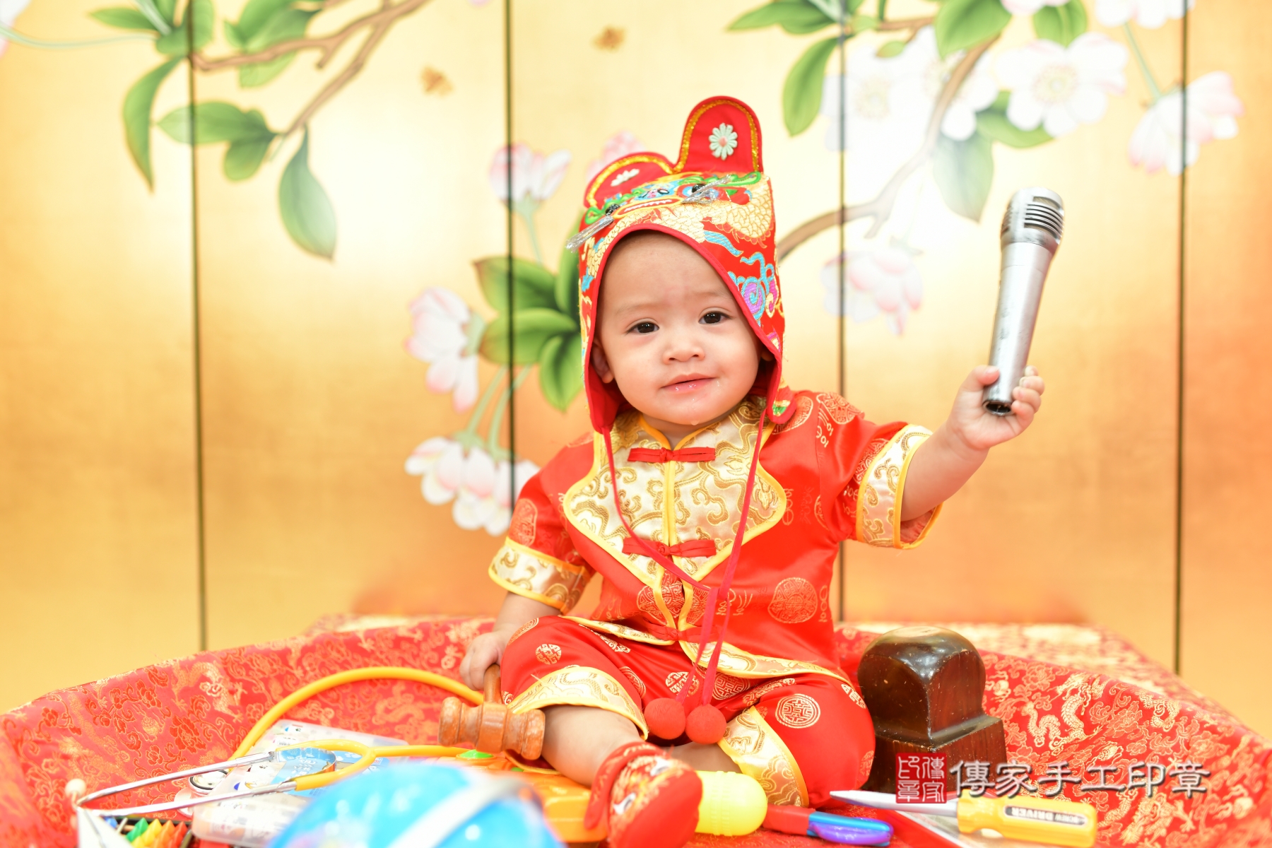 傳家手工印章台中店、抓周