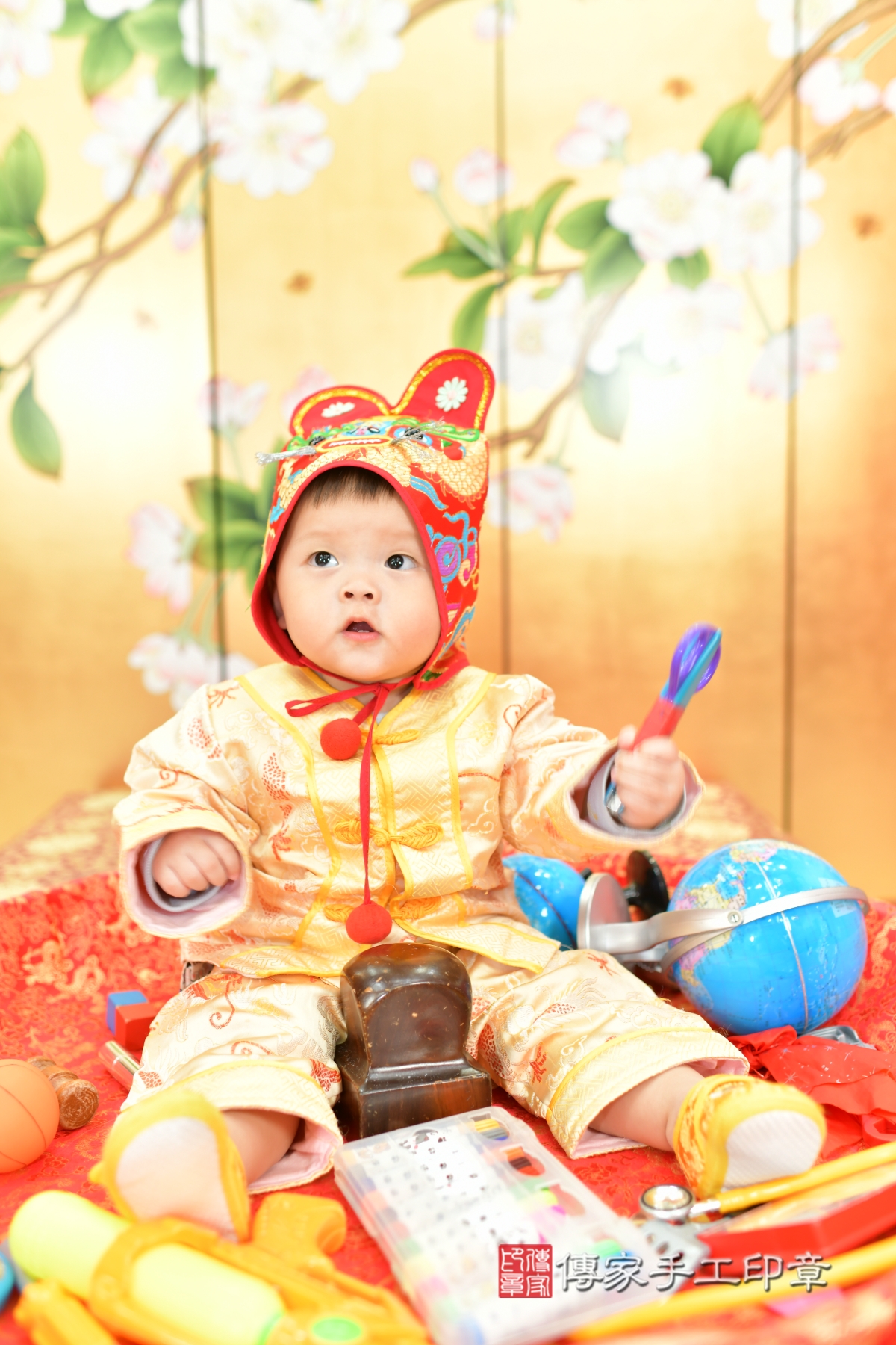 傳家手工印章台中店、抓周