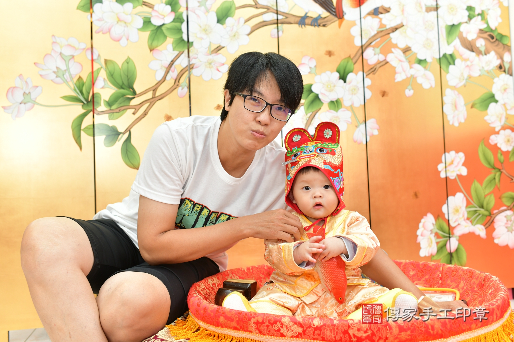 傳家手工印章台中店、抓周