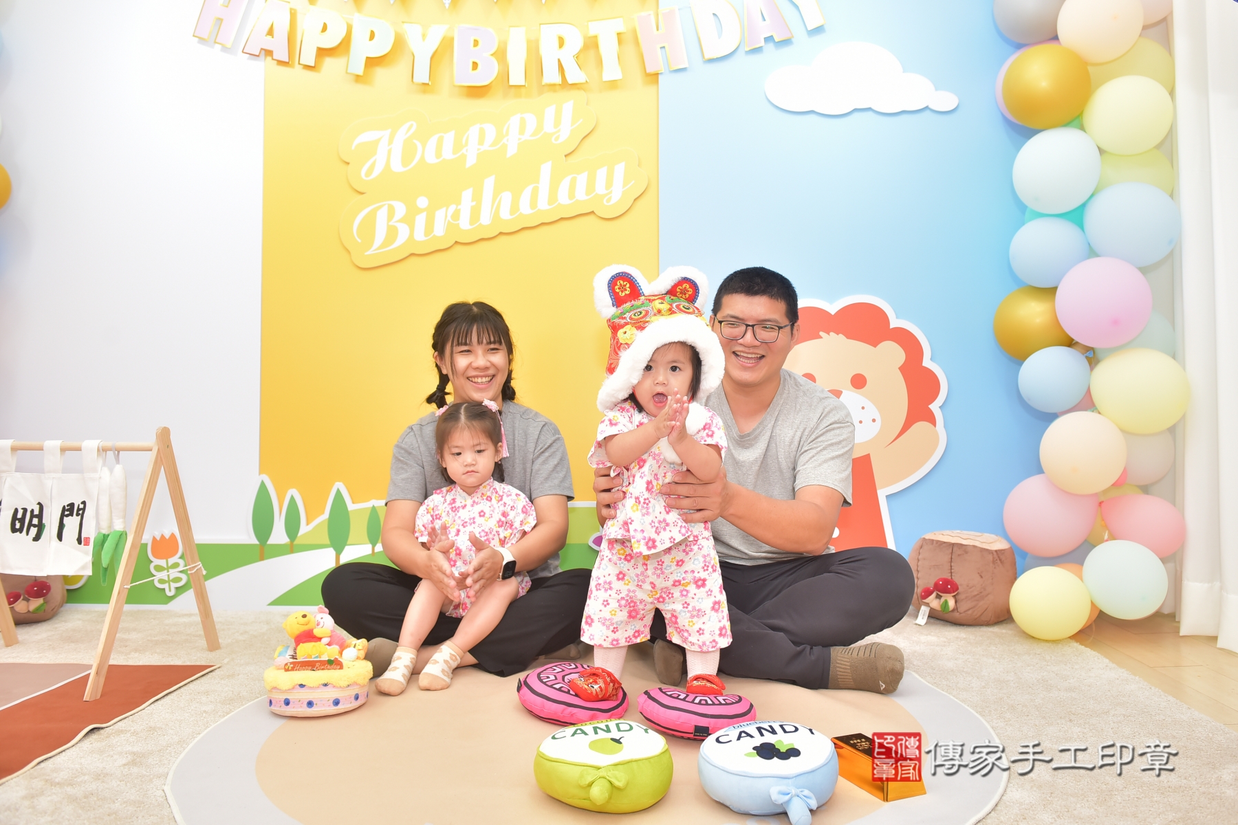 傳家手工印章台中店、抓周