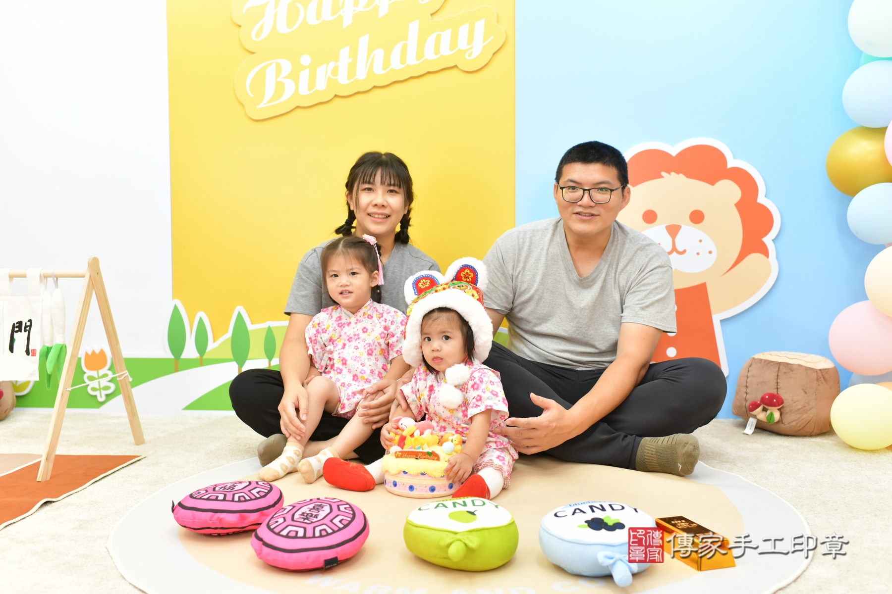 傳家手工印章台中店、抓周