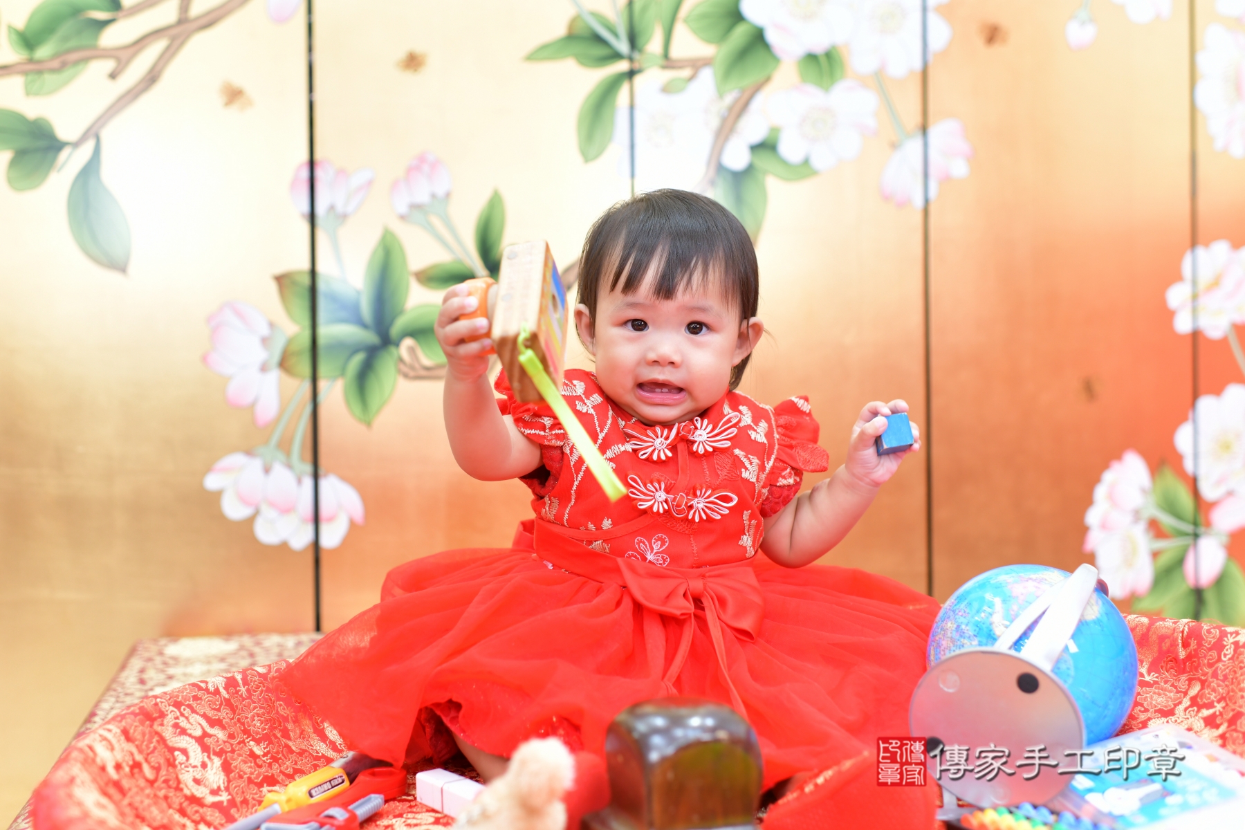 傳家手工印章台中店、抓周