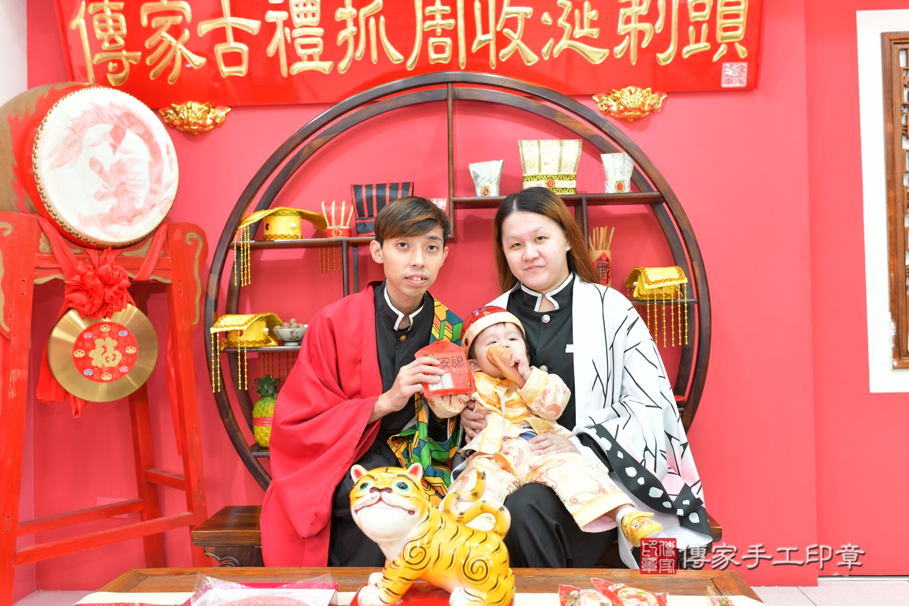 傳家手工印章台中店、抓周