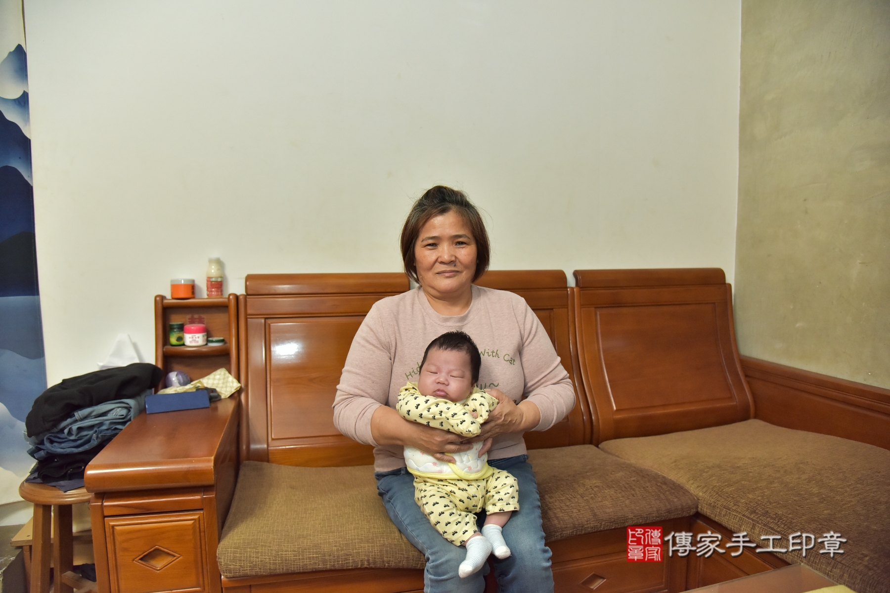 傳家手工印章新北店、抓周、度脺、剃頭、收涎、傳家嬰兒古禮