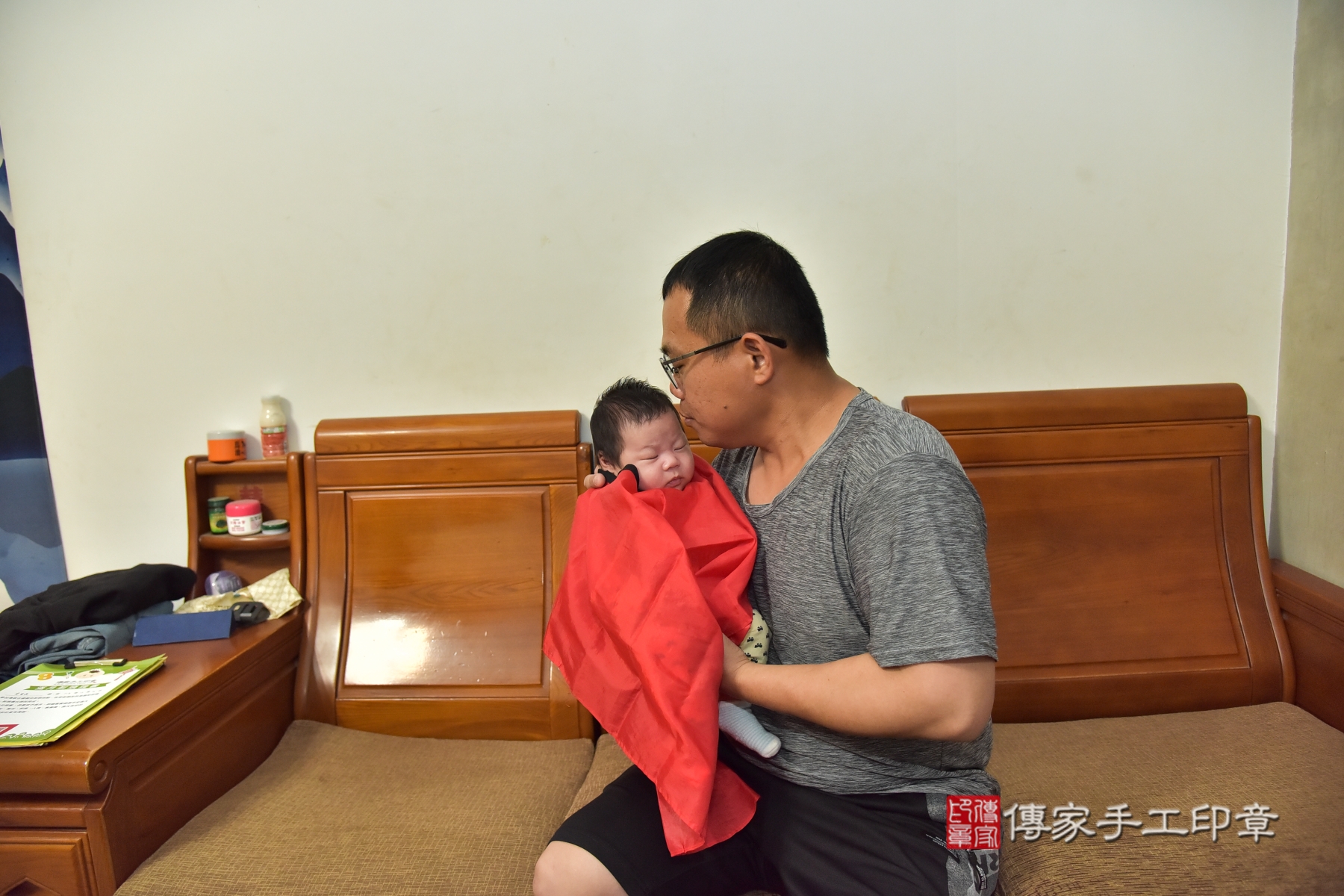 傳家手工印章新北店、抓周、度脺、剃頭、收涎、傳家嬰兒古禮