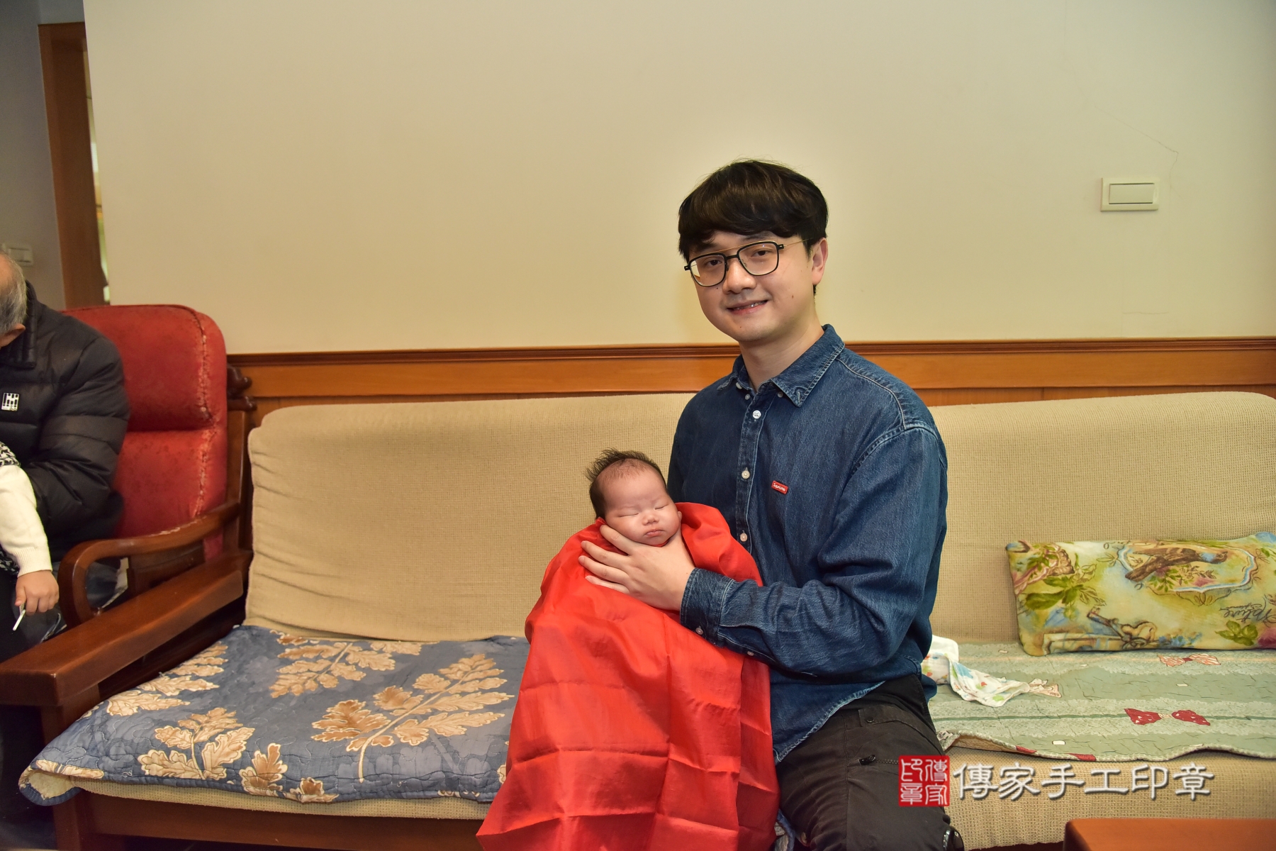 傳家手工印章新北店、抓周、度脺、剃頭、收涎、傳家嬰兒古禮