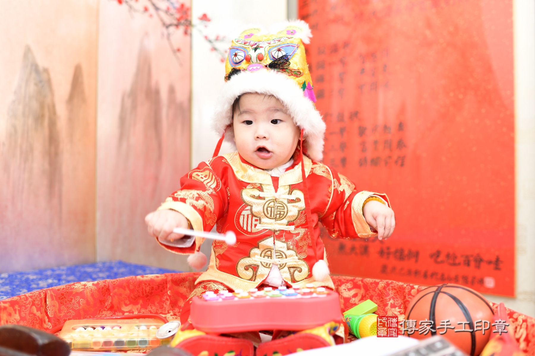 傳家手工印章新北店、抓周