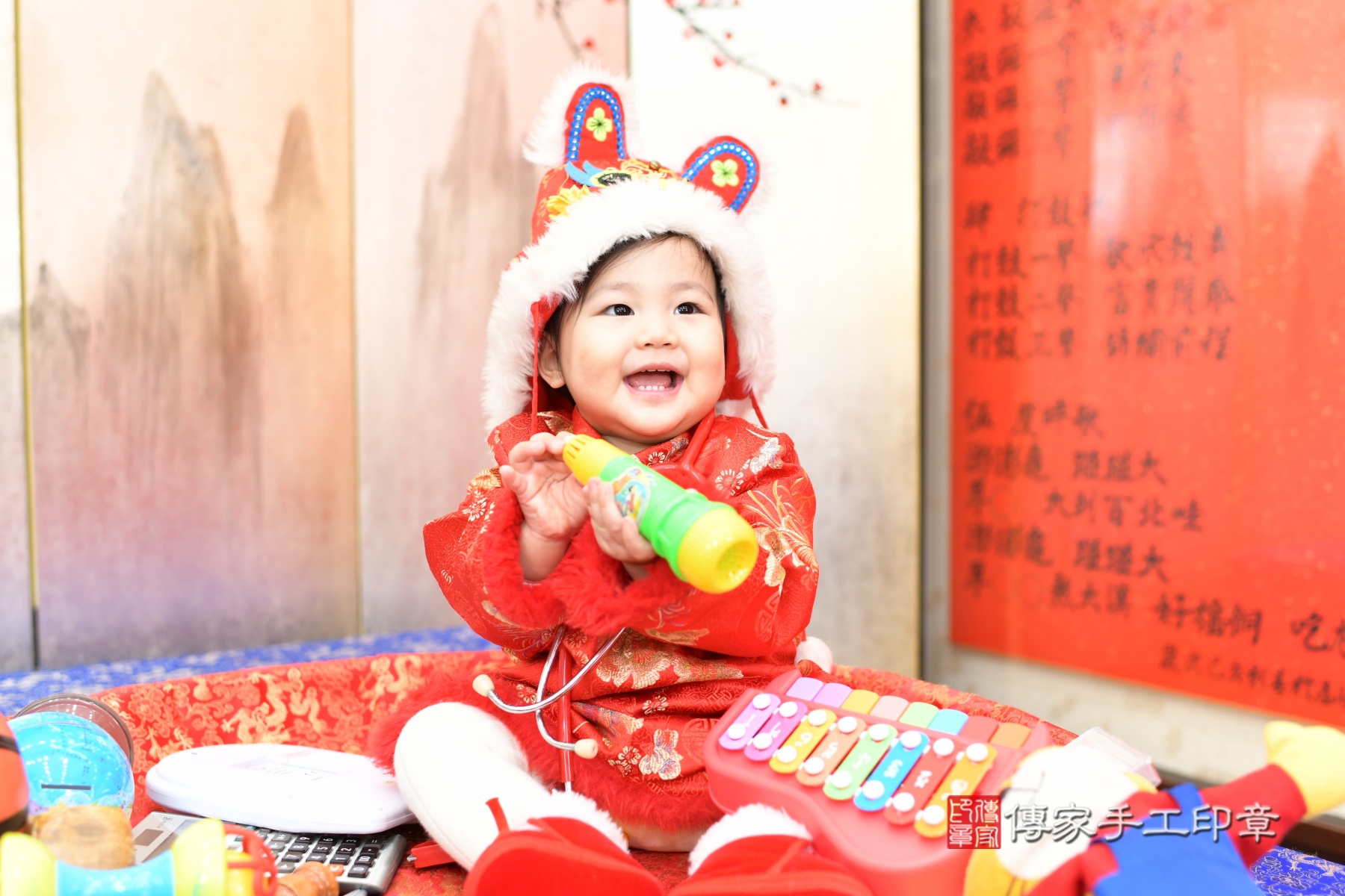 傳家手工印章新北店、抓周