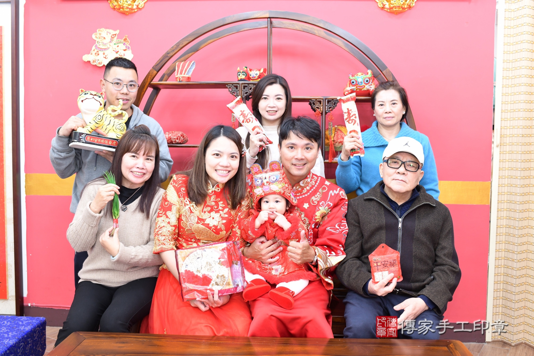 傳家手工印章新北店、抓周