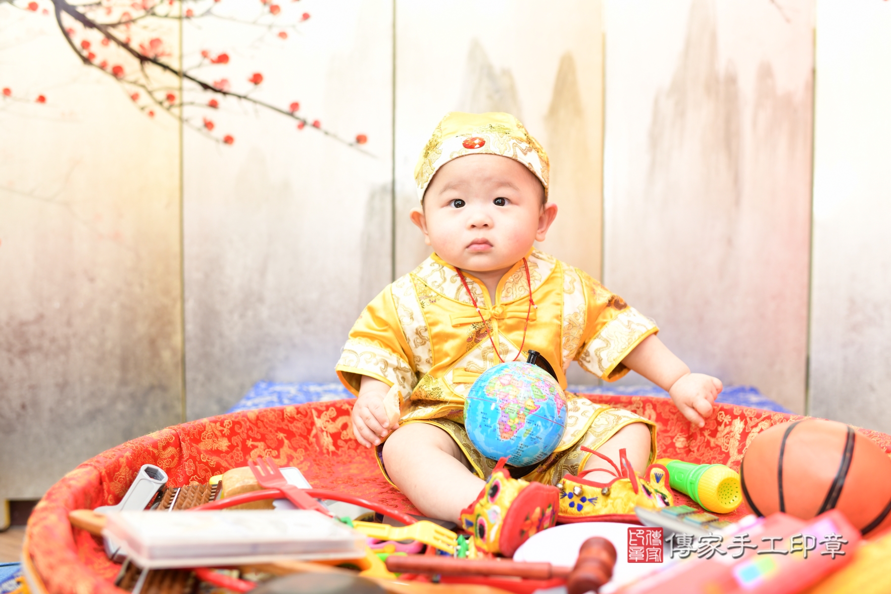 傳家手工印章台北店、抓周